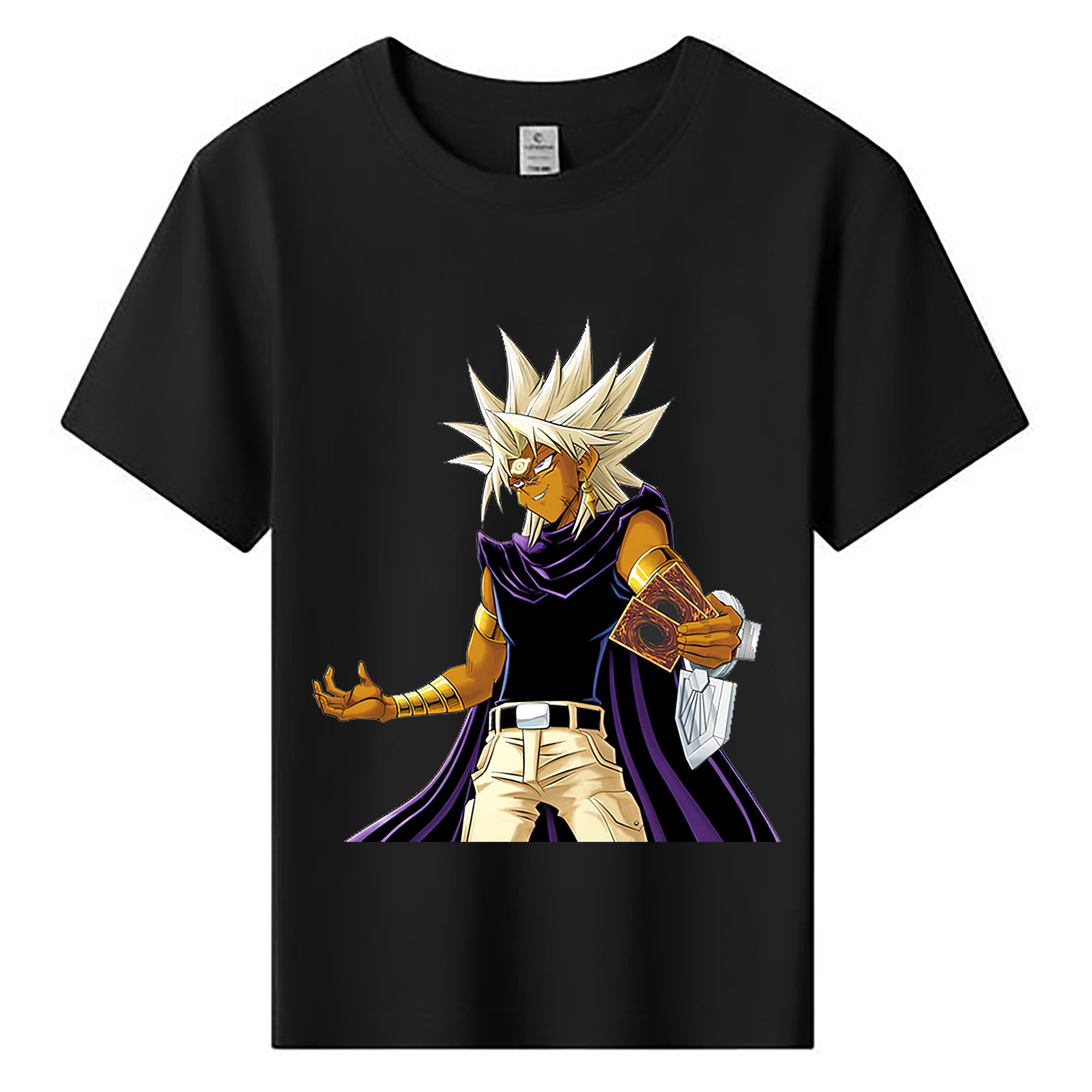 （画像用） 遊☆戯☆王 Yu-Gi-Oh! 綿100％キッズTシャツ（フロントプリント）