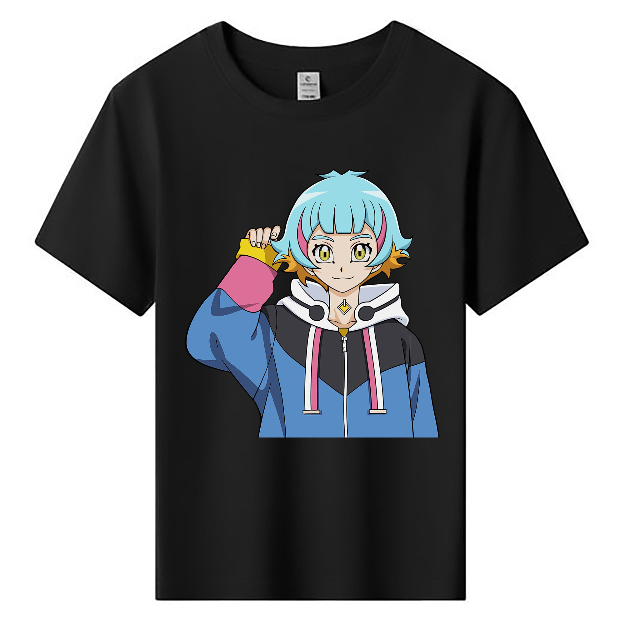 （画像用） 遊☆戯☆王 Yu-Gi-Oh! 綿100％キッズTシャツ（フロントプリント）