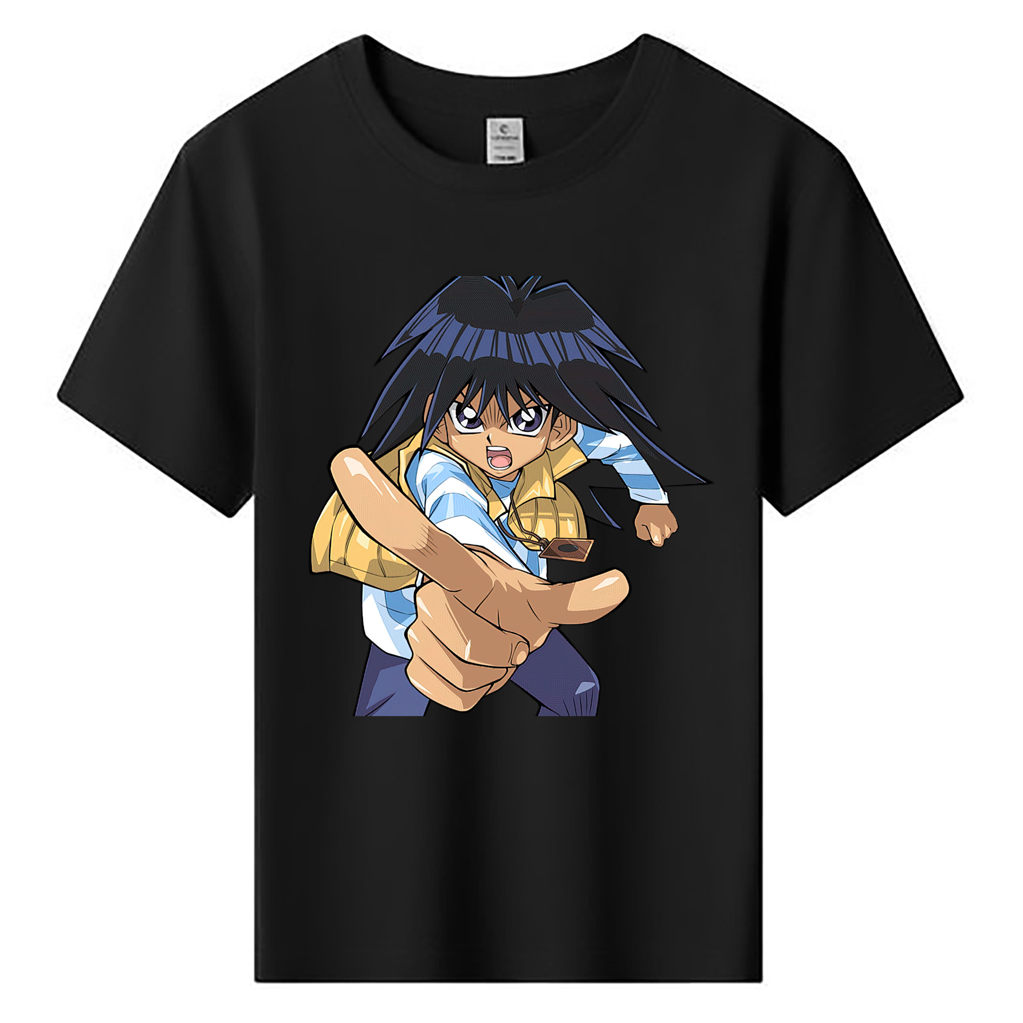 （画像用） 遊☆戯☆王 Yu-Gi-Oh! 綿100％キッズTシャツ（フロントプリント）