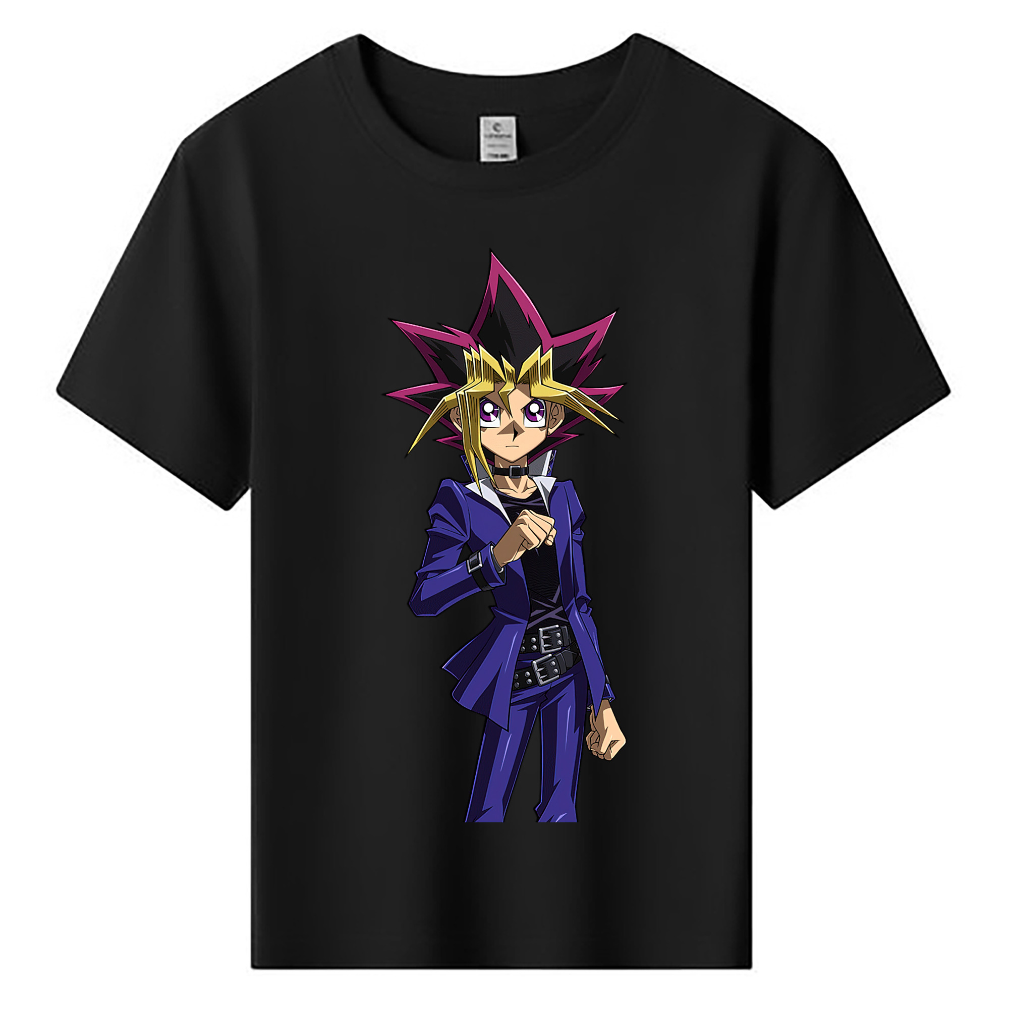 （画像用） 遊☆戯☆王 Yu-Gi-Oh! 綿100％キッズTシャツ（フロントプリント）