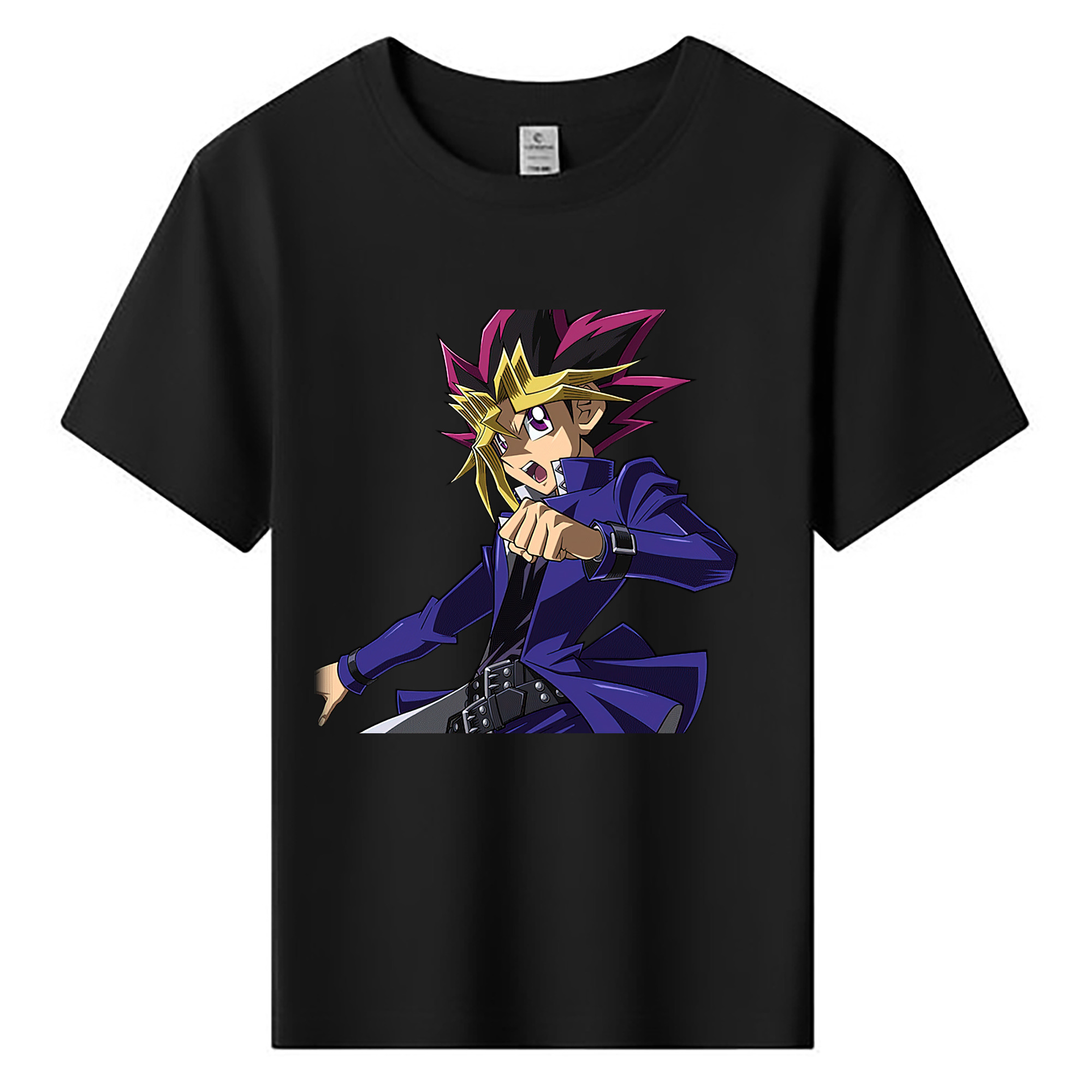 （画像用） 遊☆戯☆王 Yu-Gi-Oh! 綿100％キッズTシャツ（フロントプリント）