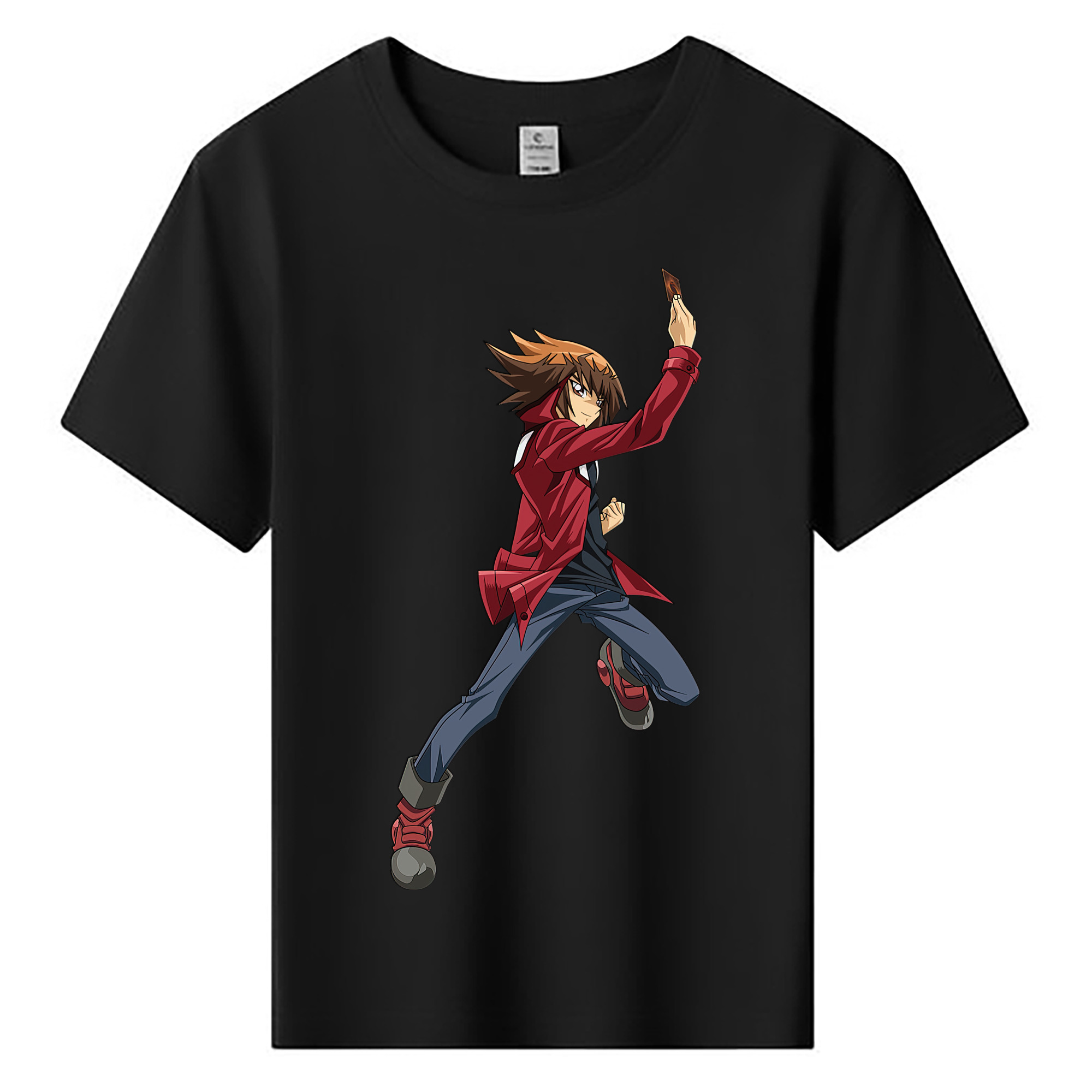 （画像用） 遊☆戯☆王 Yu-Gi-Oh! 綿100％キッズTシャツ（フロントプリント）
