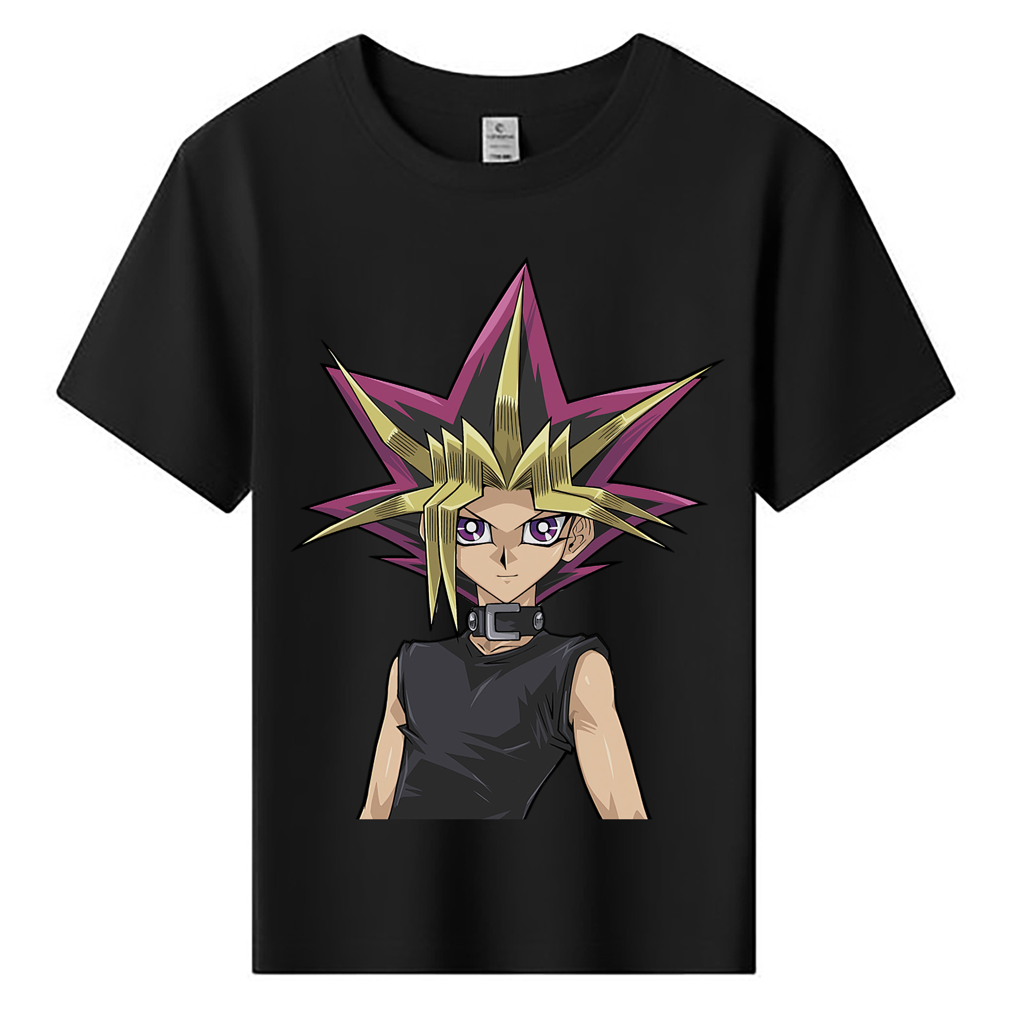 （画像用） 遊☆戯☆王 Yu-Gi-Oh! 綿100％キッズTシャツ（フロントプリント）