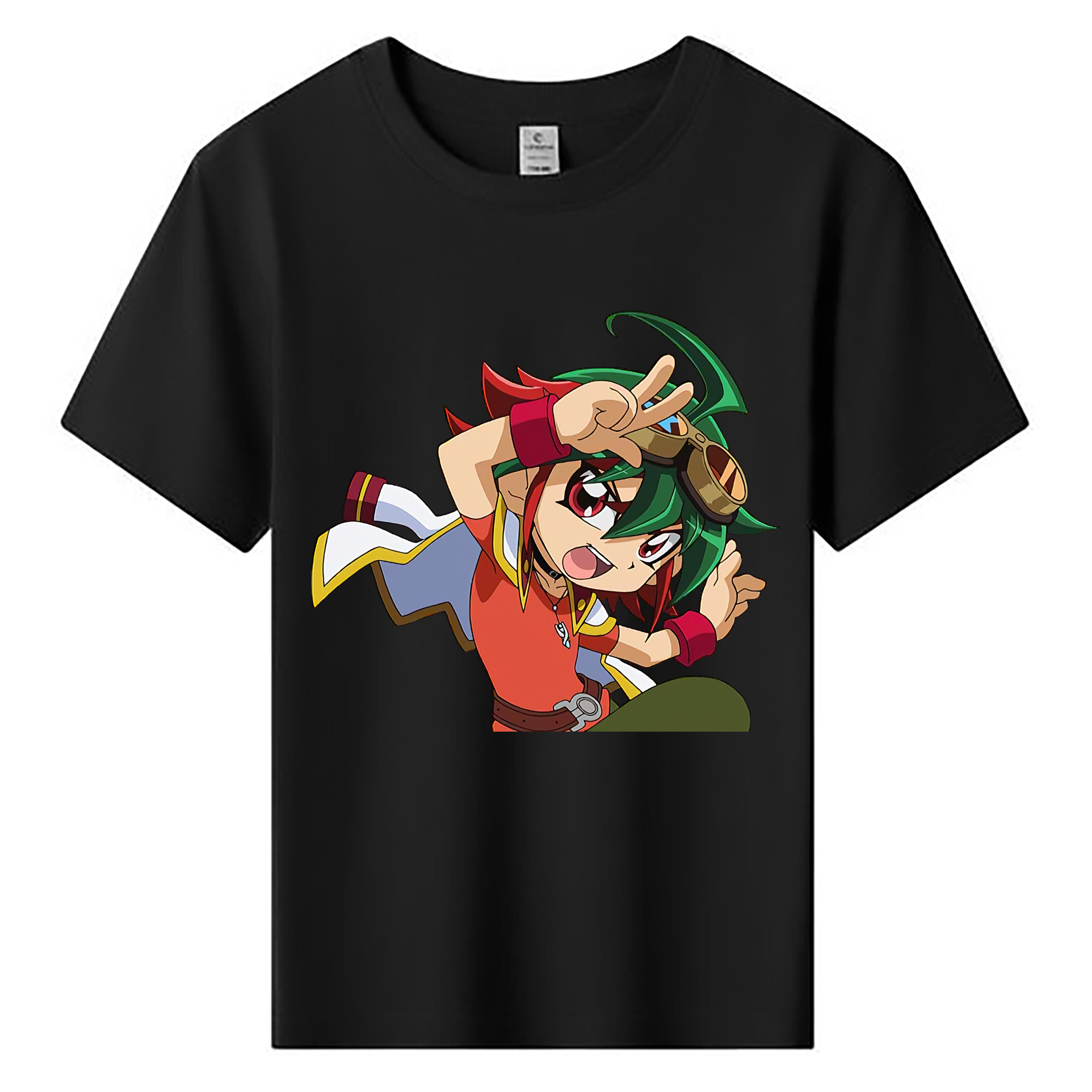 （画像用） 遊☆戯☆王 Yu-Gi-Oh! 綿100％キッズTシャツ（フロントプリント）