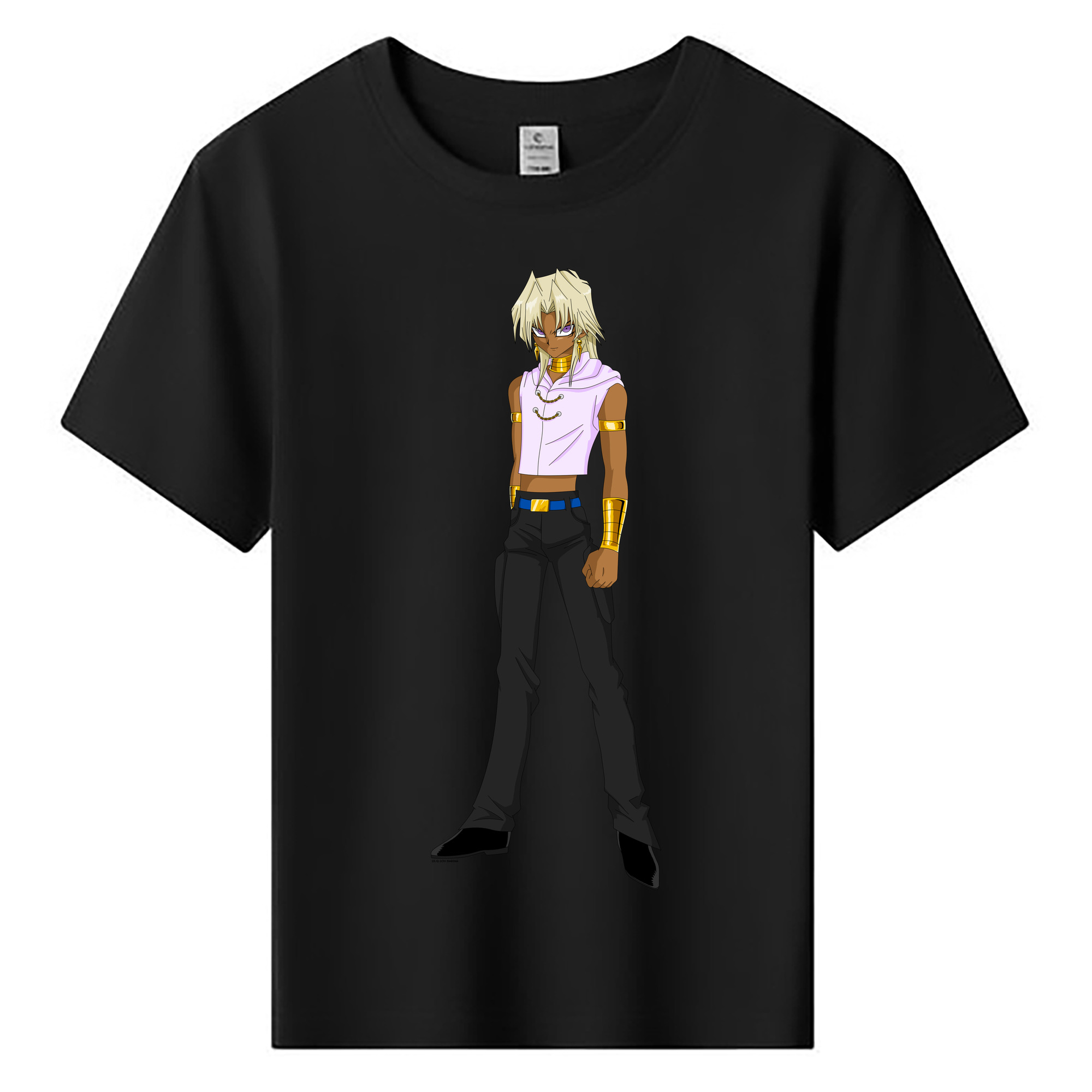 （画像用） 遊☆戯☆王 Yu-Gi-Oh! 綿100％キッズTシャツ（フロントプリント）