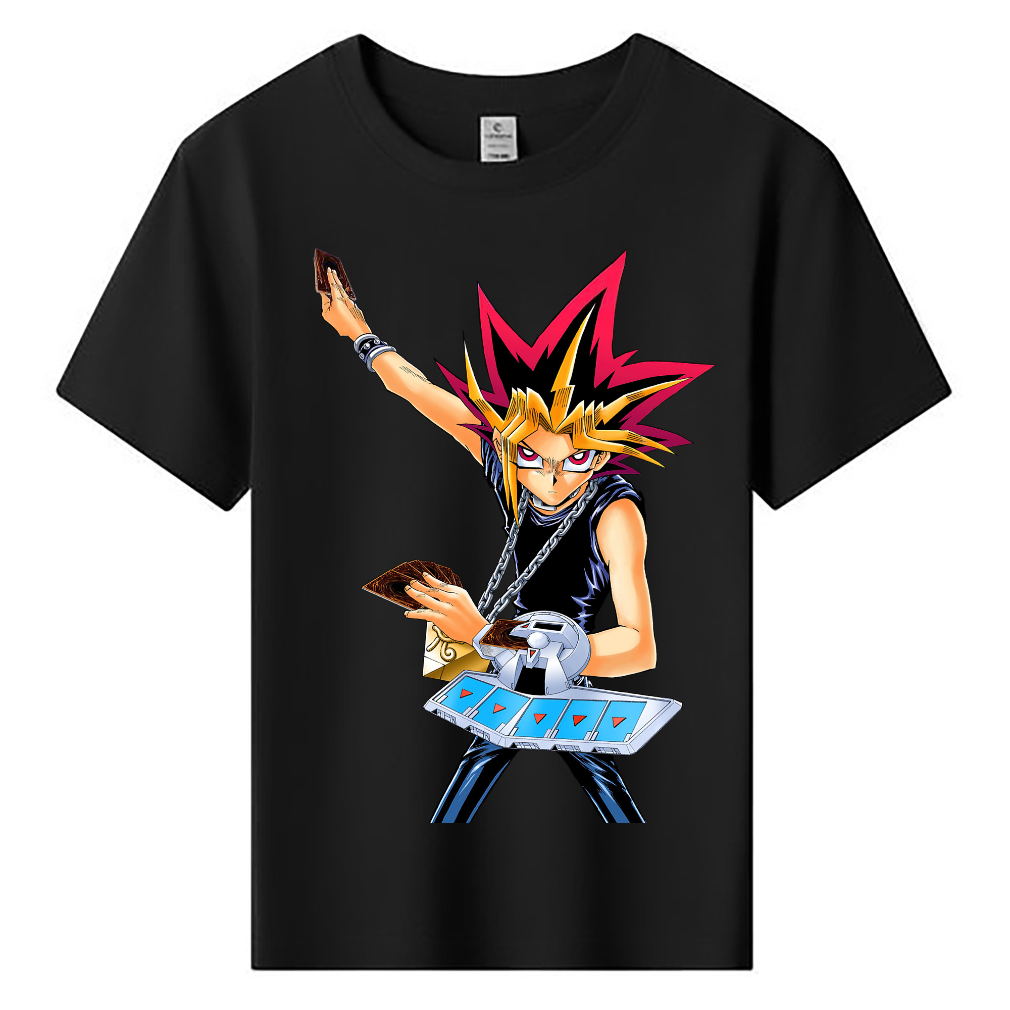 （画像用） 遊☆戯☆王 Yu-Gi-Oh! 綿100％キッズTシャツ（フロントプリント）