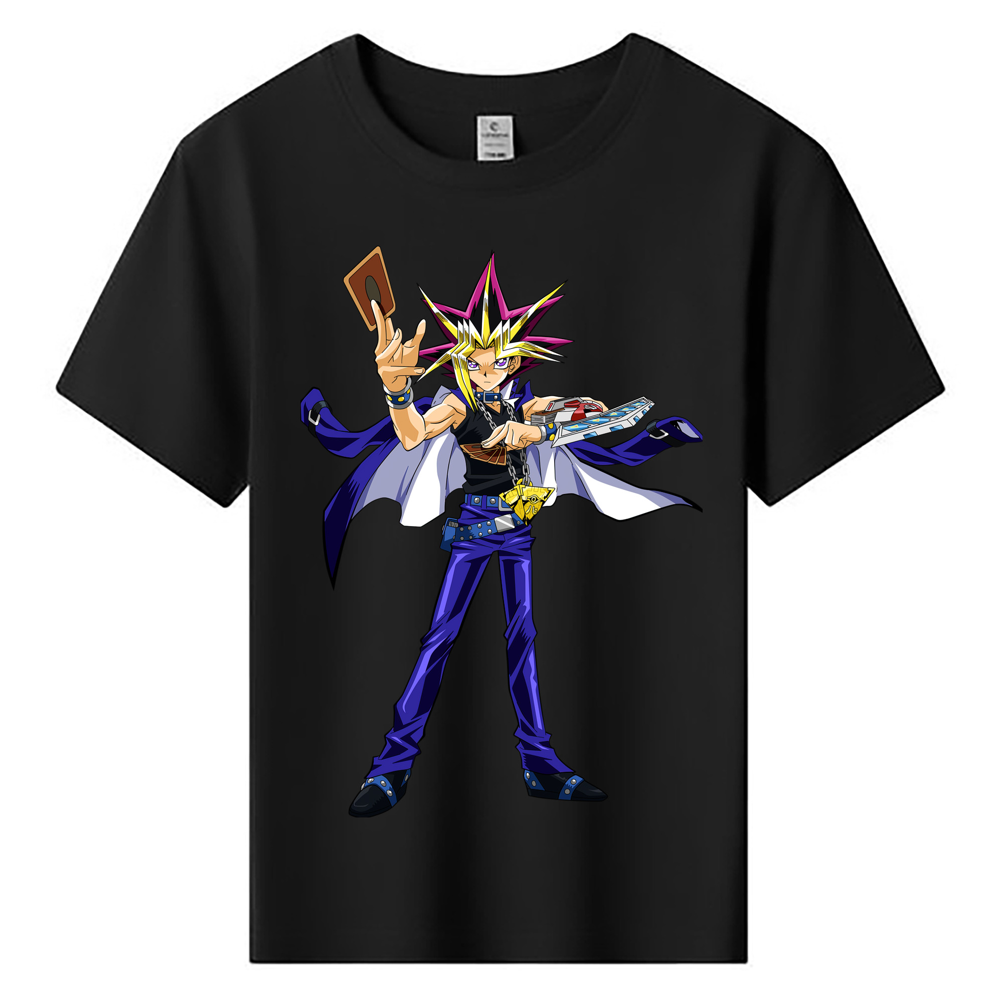 （画像用） 遊☆戯☆王 Yu-Gi-Oh! 綿100％キッズTシャツ（フロントプリント）