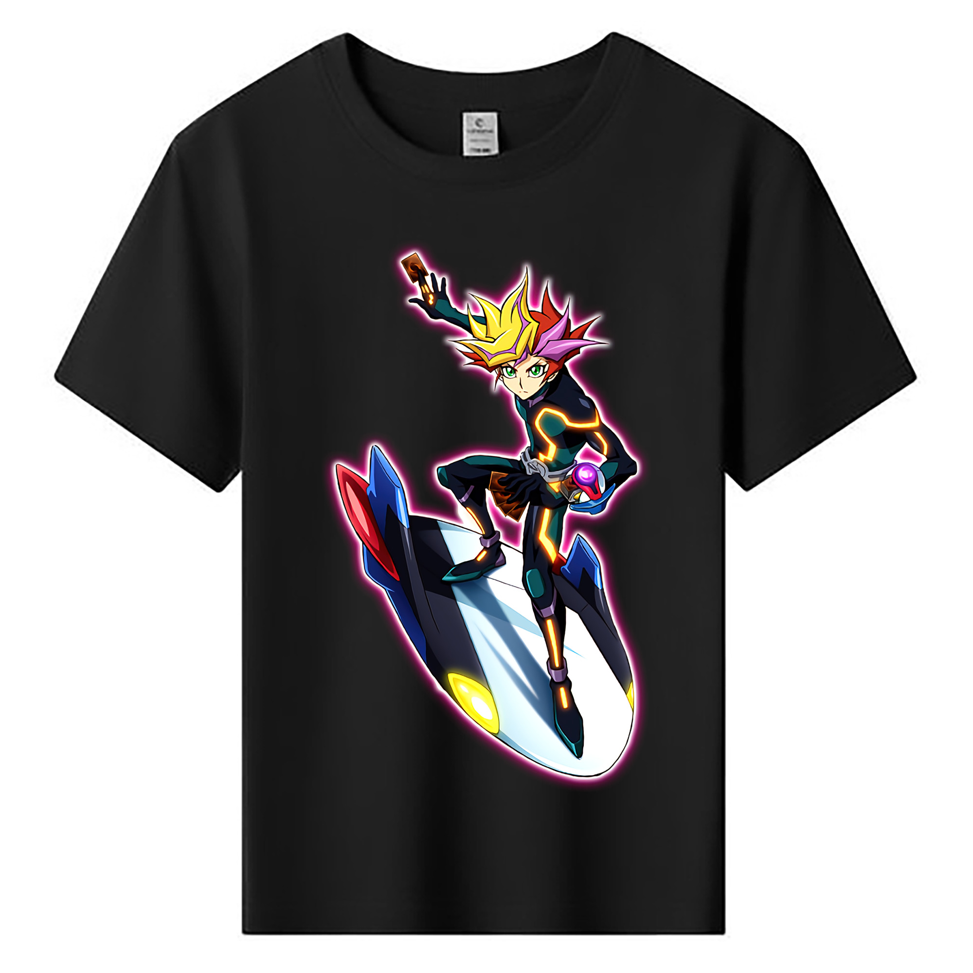（画像用） 遊☆戯☆王 Yu-Gi-Oh! 綿100％キッズTシャツ（フロントプリント）