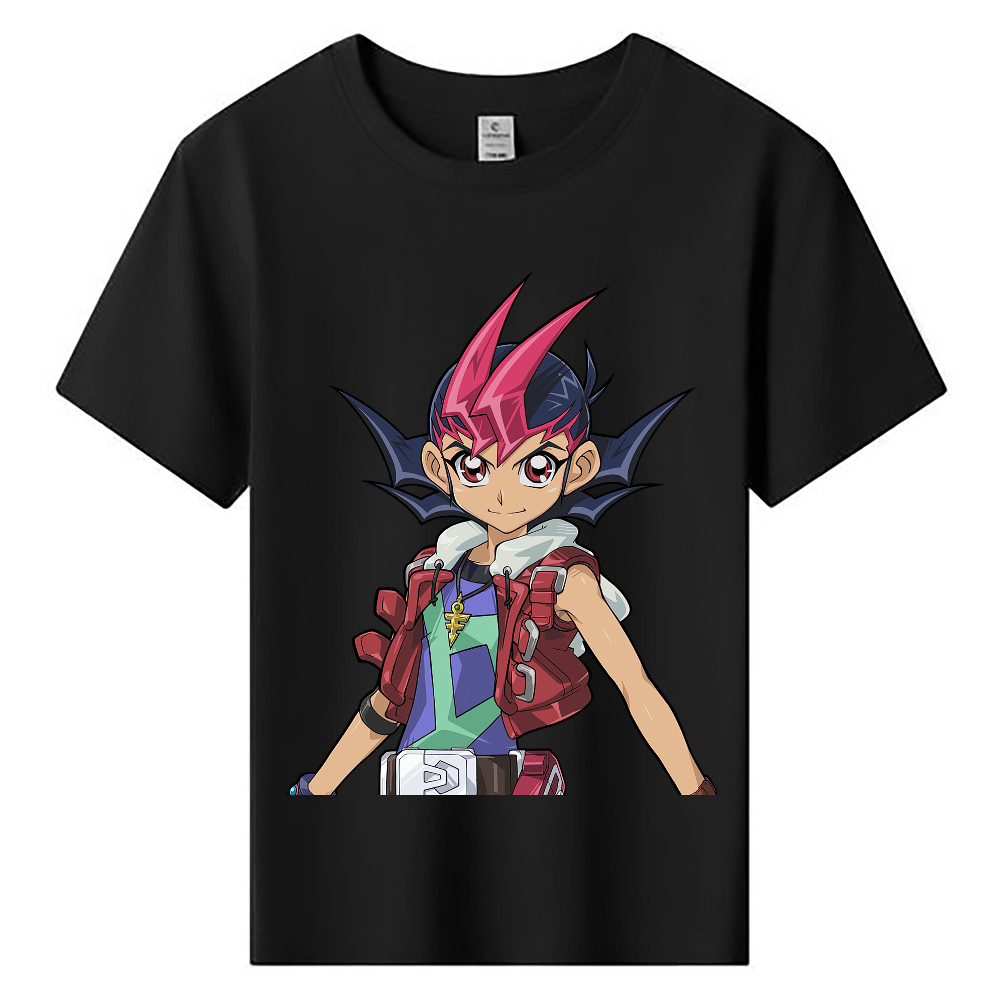 （画像用） 遊☆戯☆王 Yu-Gi-Oh! 綿100％キッズTシャツ（フロントプリント）