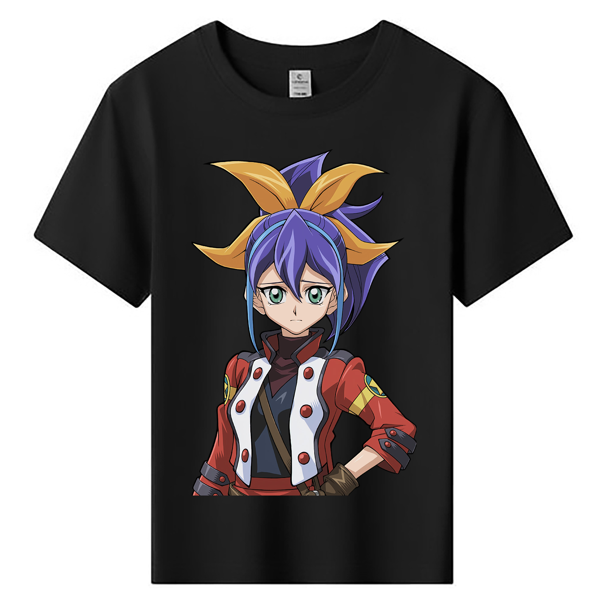 （画像用） 遊☆戯☆王 Yu-Gi-Oh! 綿100％キッズTシャツ（フロントプリント）