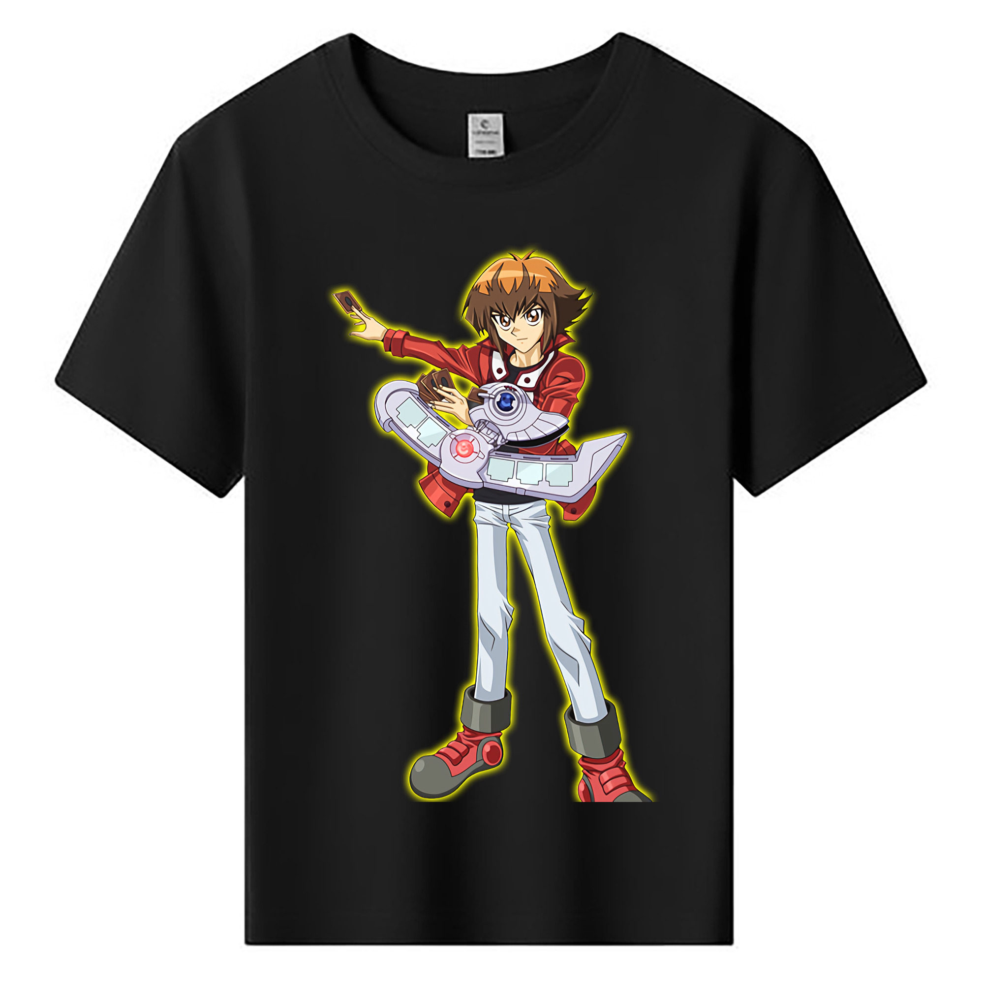 （画像用） 遊☆戯☆王 Yu-Gi-Oh! 綿100％キッズTシャツ（フロントプリント）