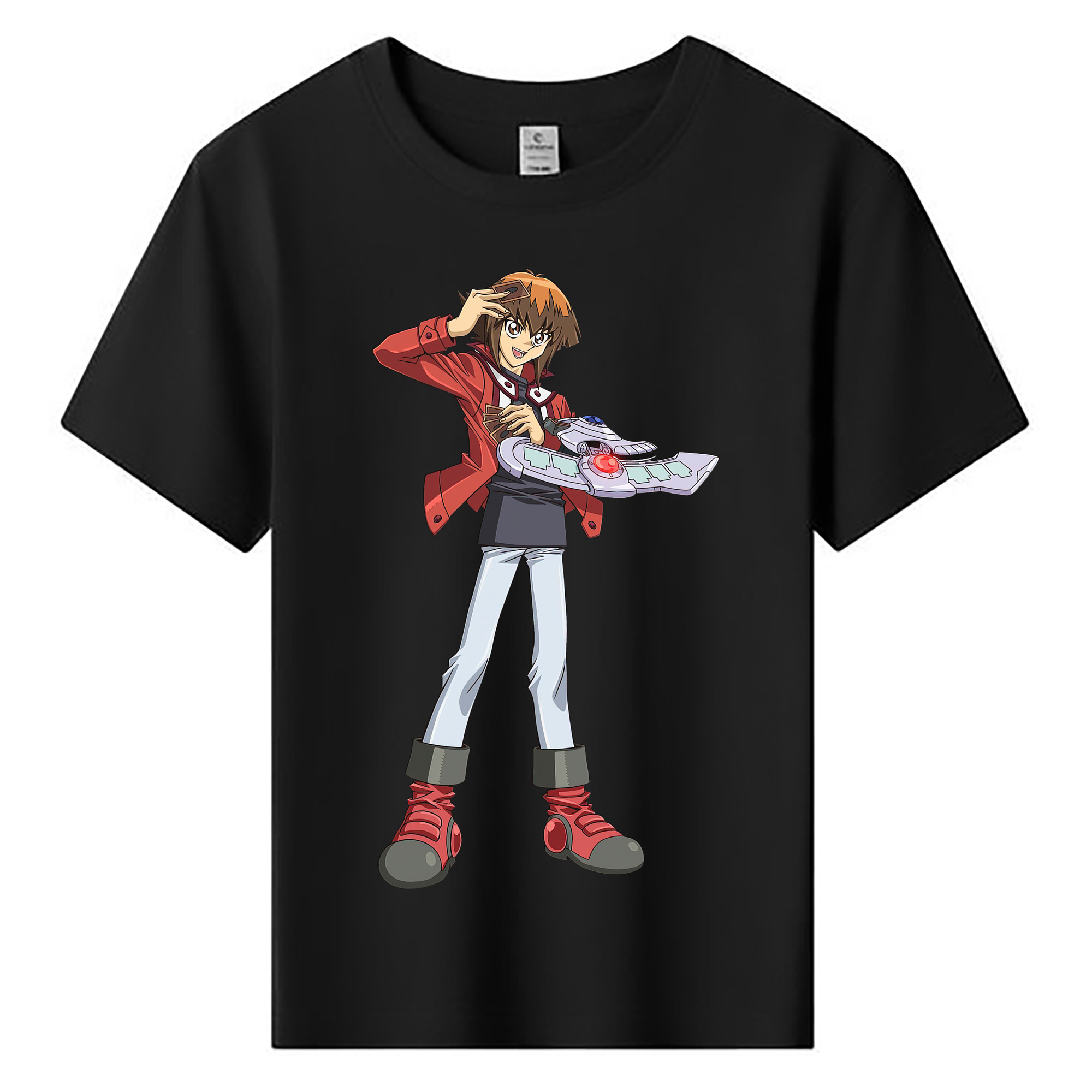 （画像用） 遊☆戯☆王 Yu-Gi-Oh! 綿100％キッズTシャツ（フロントプリント）