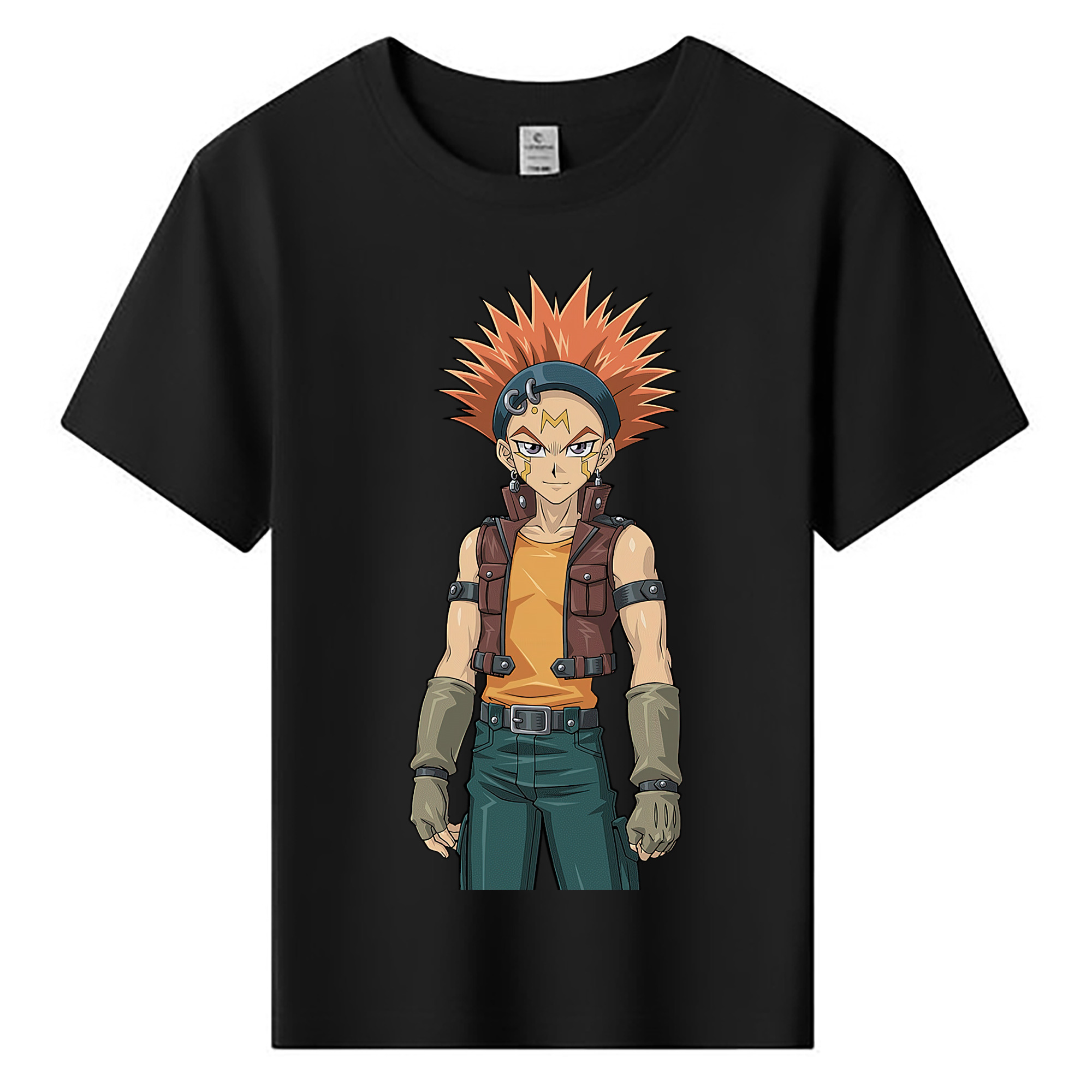 （画像用） 遊☆戯☆王 Yu-Gi-Oh! 綿100％キッズTシャツ（フロントプリント）