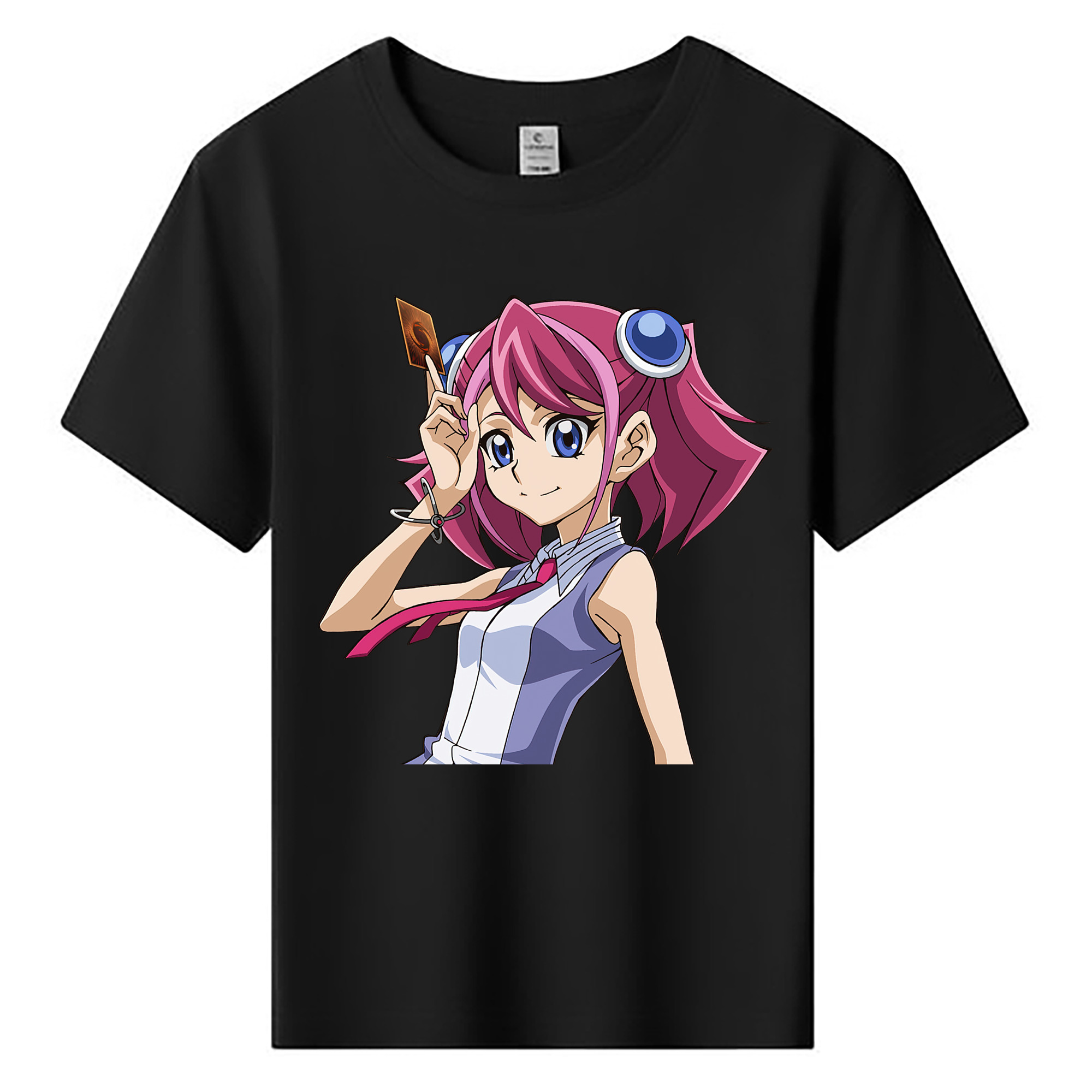 （画像用） 遊☆戯☆王 Yu-Gi-Oh! 綿100％キッズTシャツ（フロントプリント）