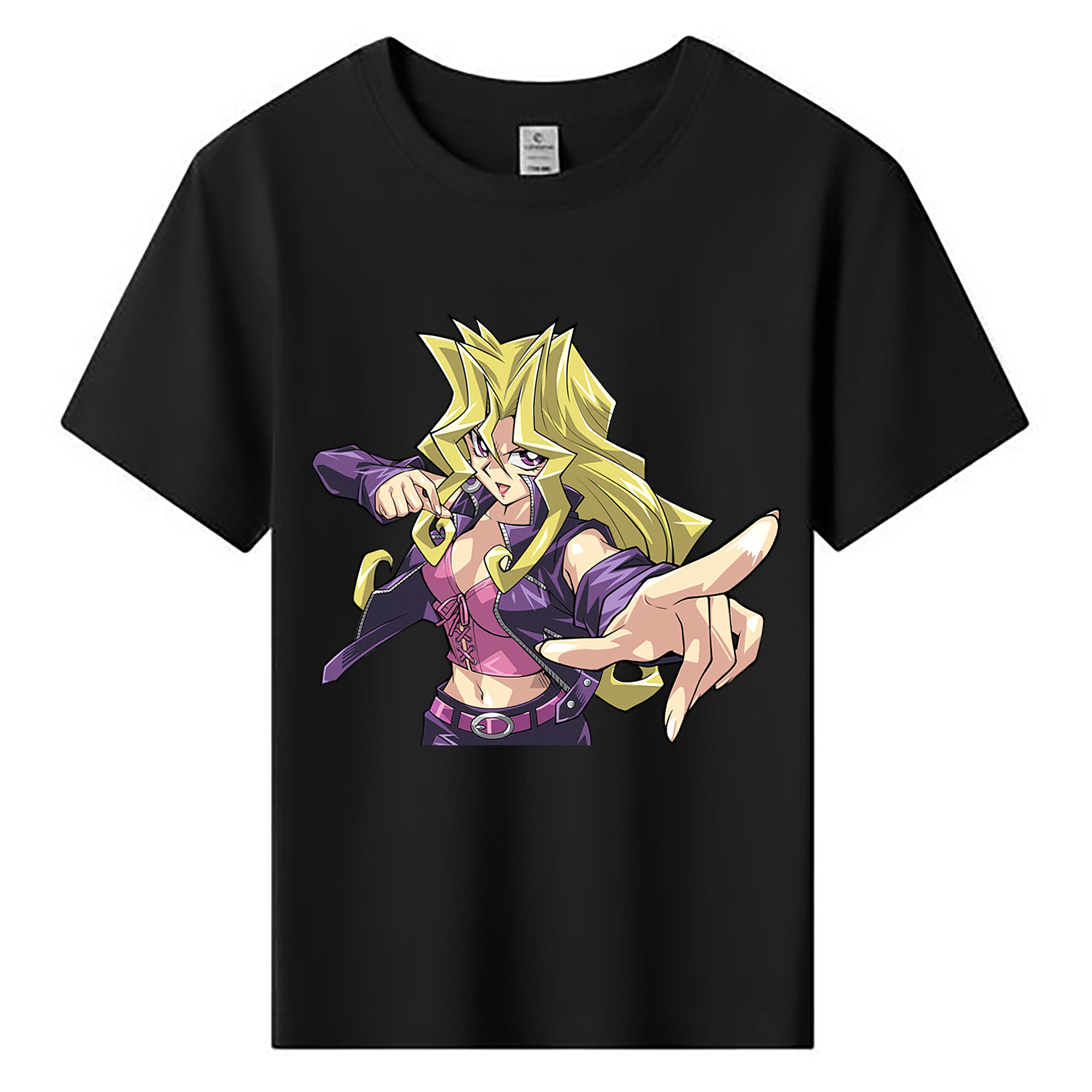 （画像用） 遊☆戯☆王 Yu-Gi-Oh! 綿100％キッズTシャツ（フロントプリント）