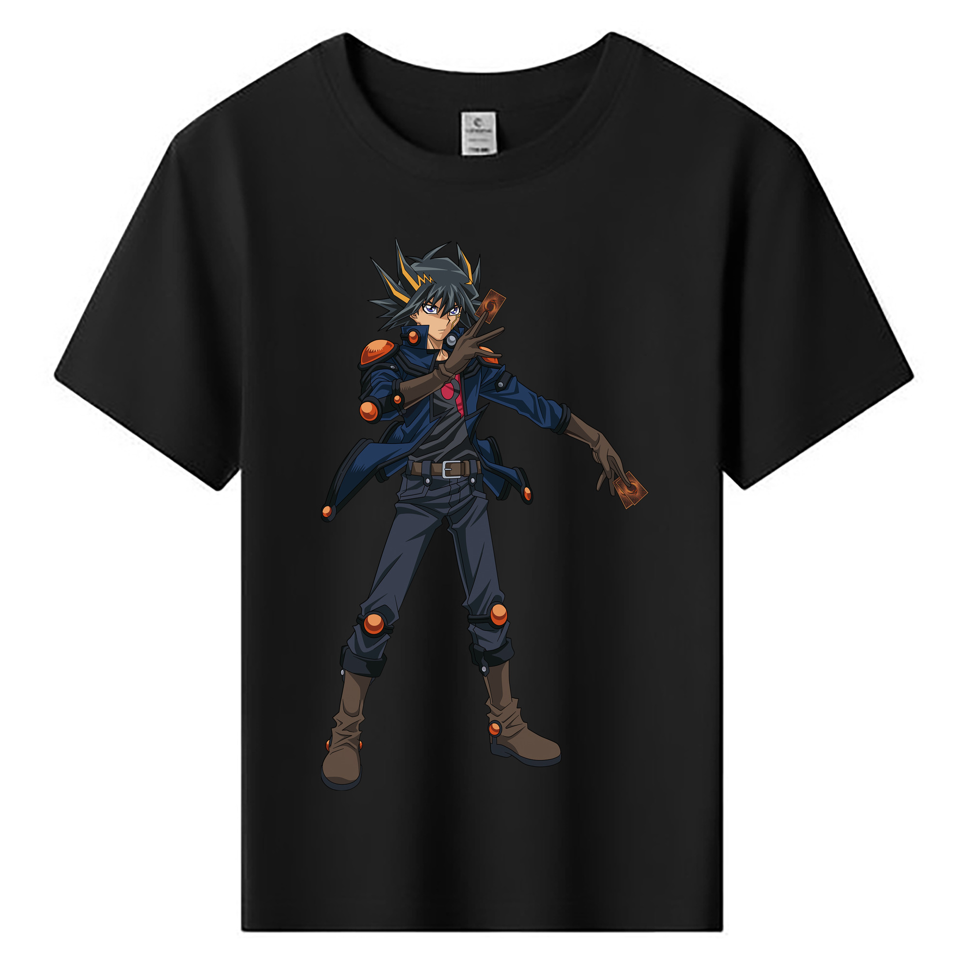 （画像用） 遊☆戯☆王 Yu-Gi-Oh! 綿100％キッズTシャツ（フロントプリント）