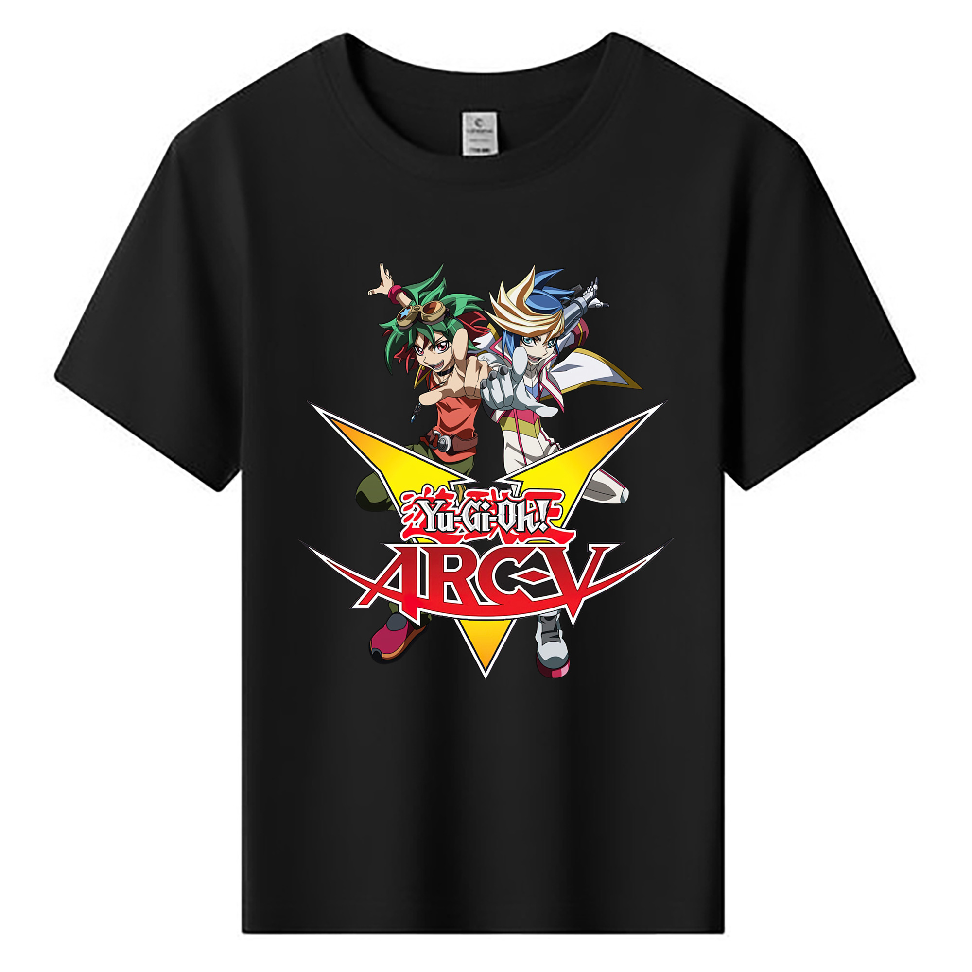 （画像用） 遊☆戯☆王 Yu-Gi-Oh! 綿100％キッズTシャツ（フロントプリント）