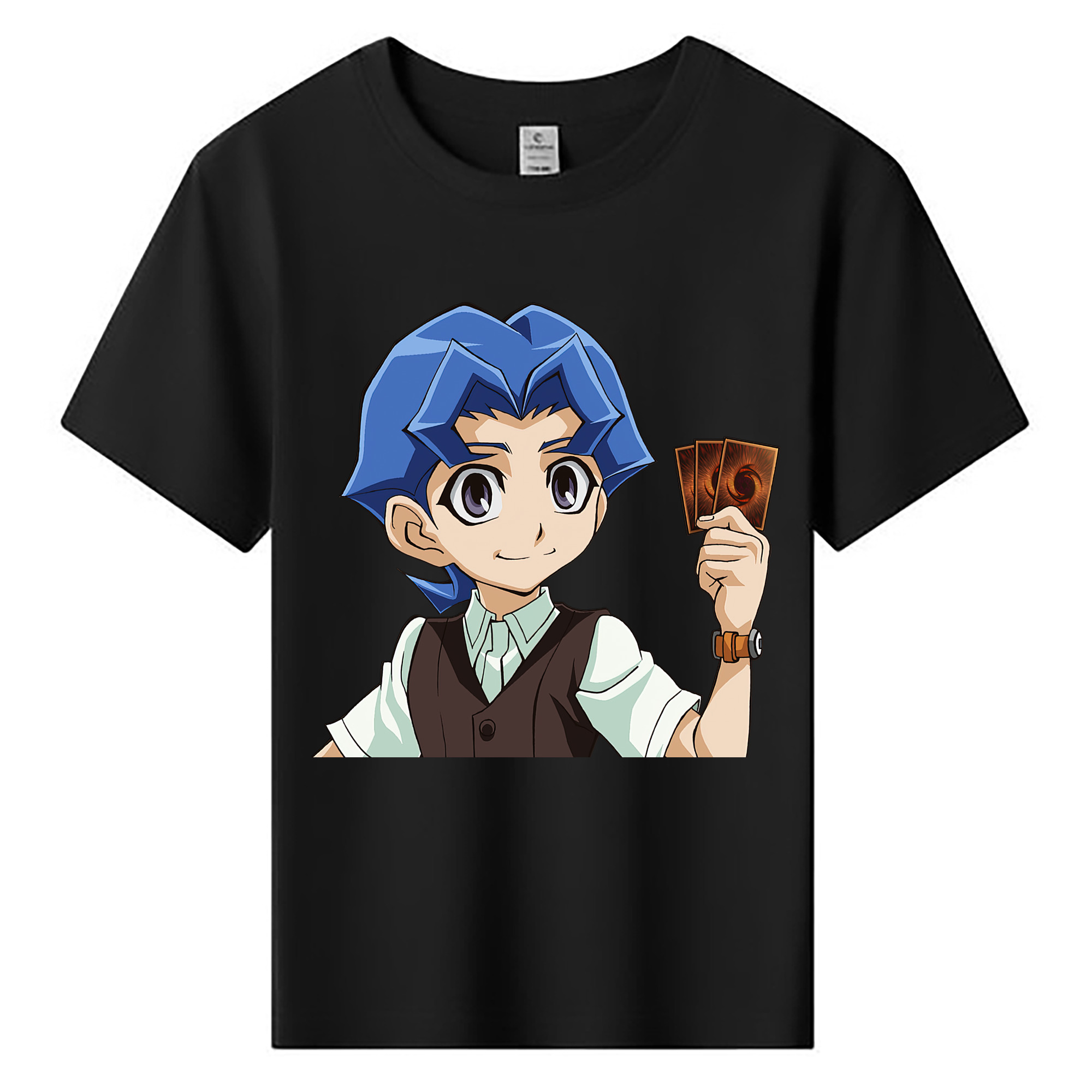 （画像用） 遊☆戯☆王 Yu-Gi-Oh! 綿100％キッズTシャツ（フロントプリント）