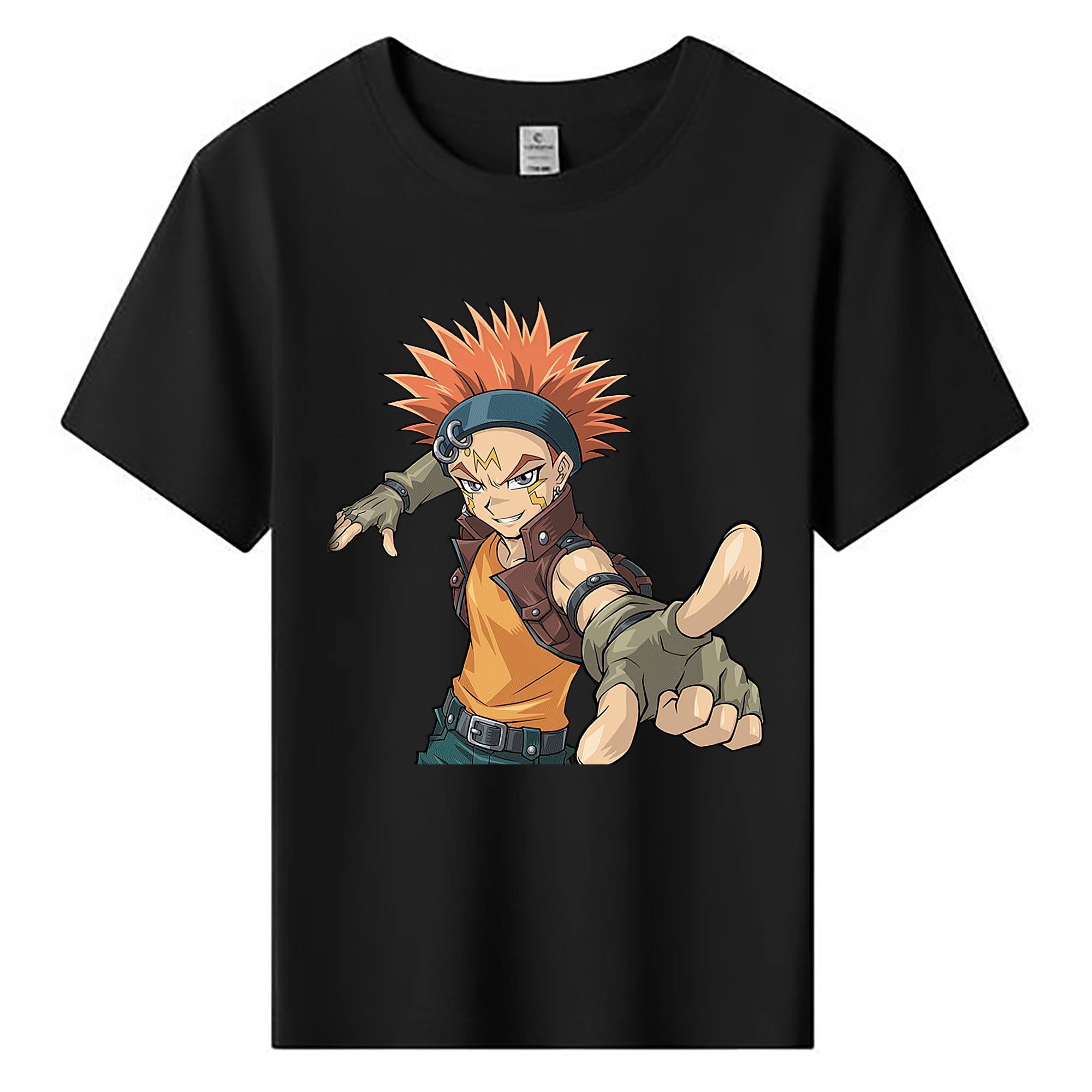 （画像用） 遊☆戯☆王 Yu-Gi-Oh! 綿100％キッズTシャツ（フロントプリント）