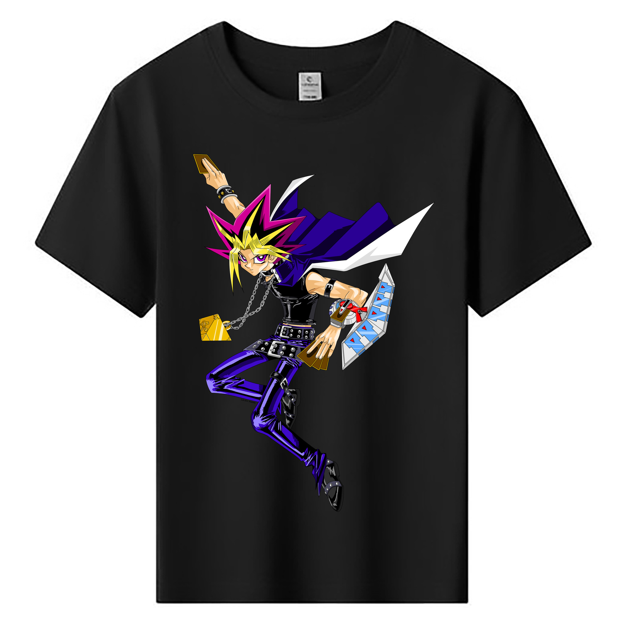 （画像用） 遊☆戯☆王 Yu-Gi-Oh! 綿100％キッズTシャツ（フロントプリント）