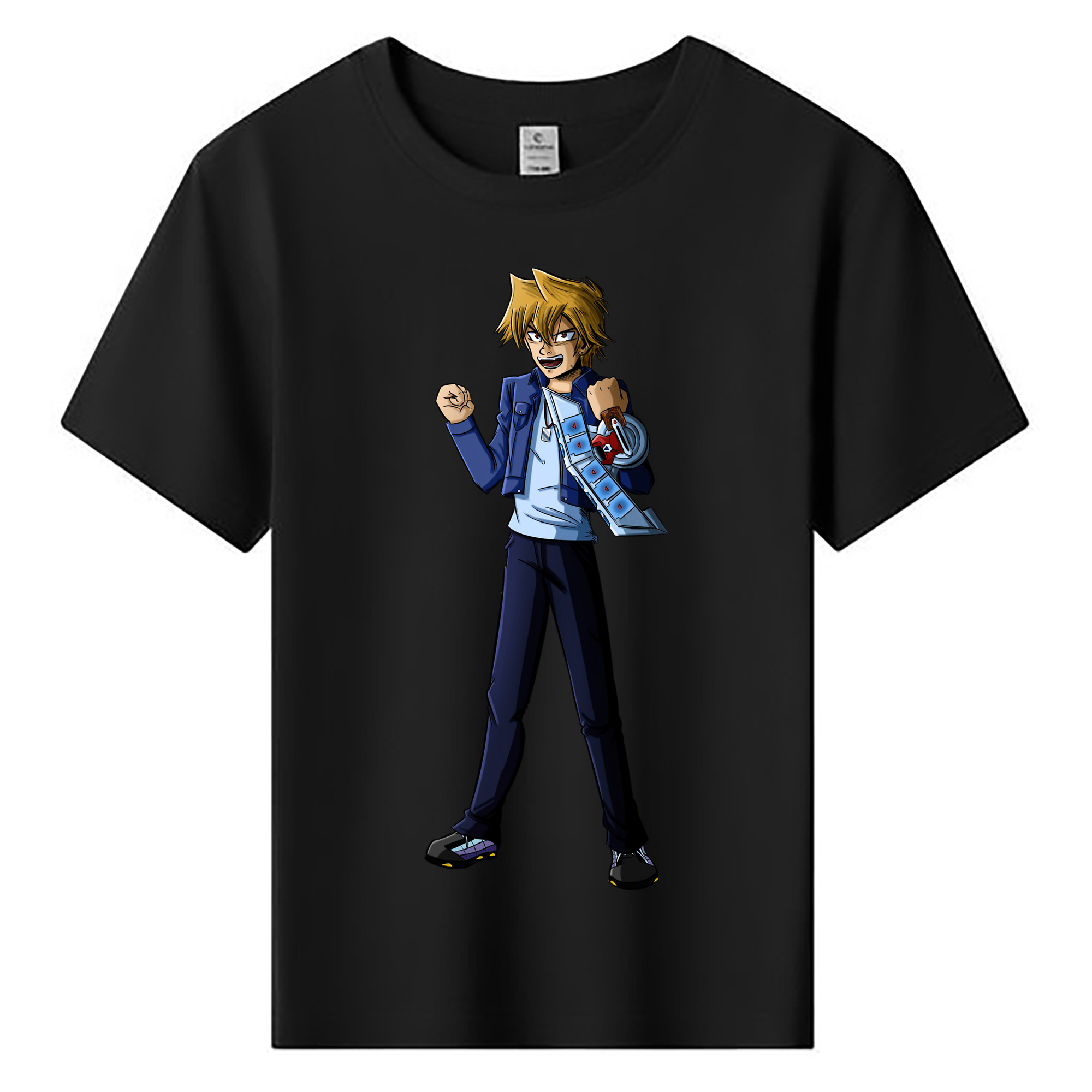 （画像用） 遊☆戯☆王 Yu-Gi-Oh! 綿100％キッズTシャツ（フロントプリント）
