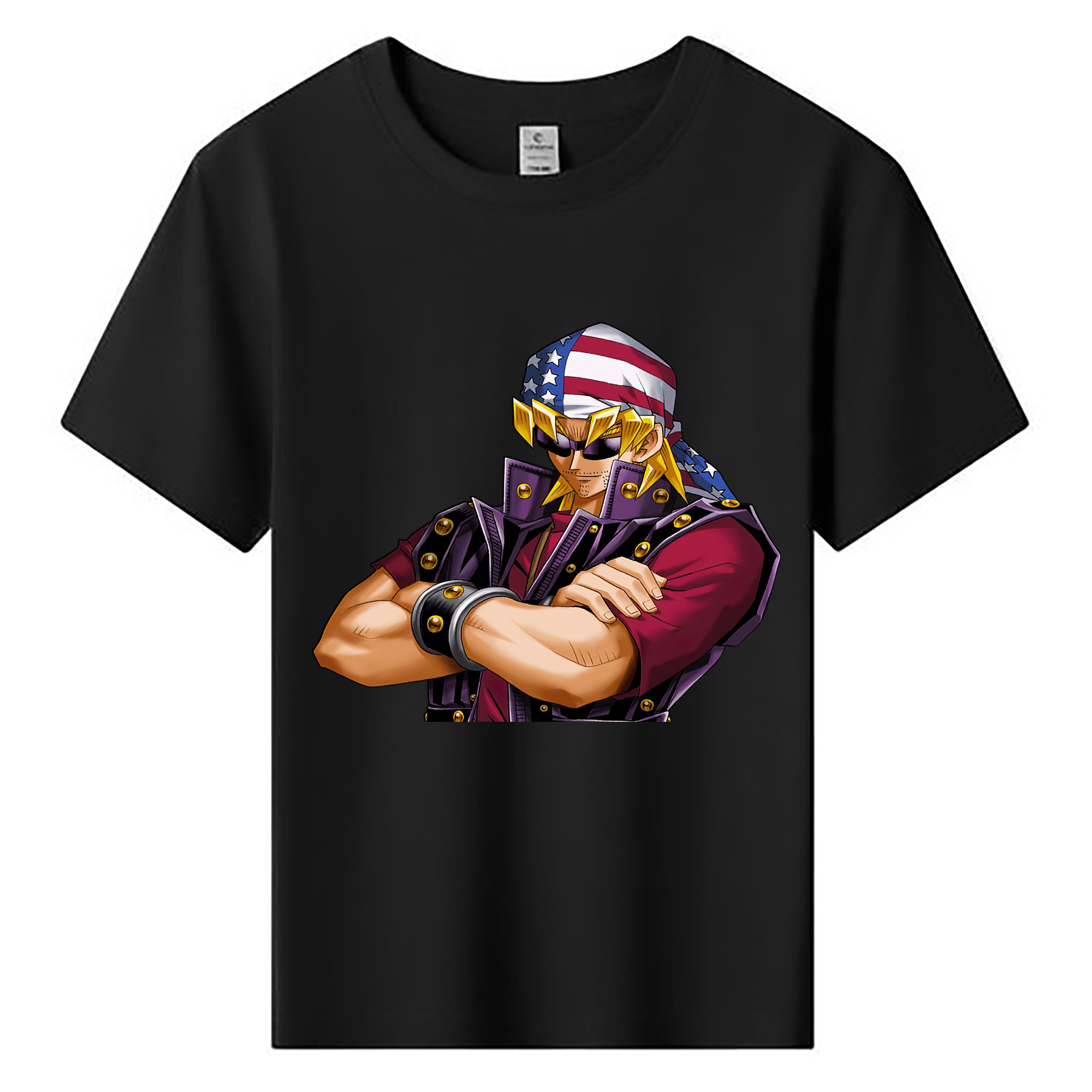 （画像用） 遊☆戯☆王 Yu-Gi-Oh! 綿100％キッズTシャツ（フロントプリント）