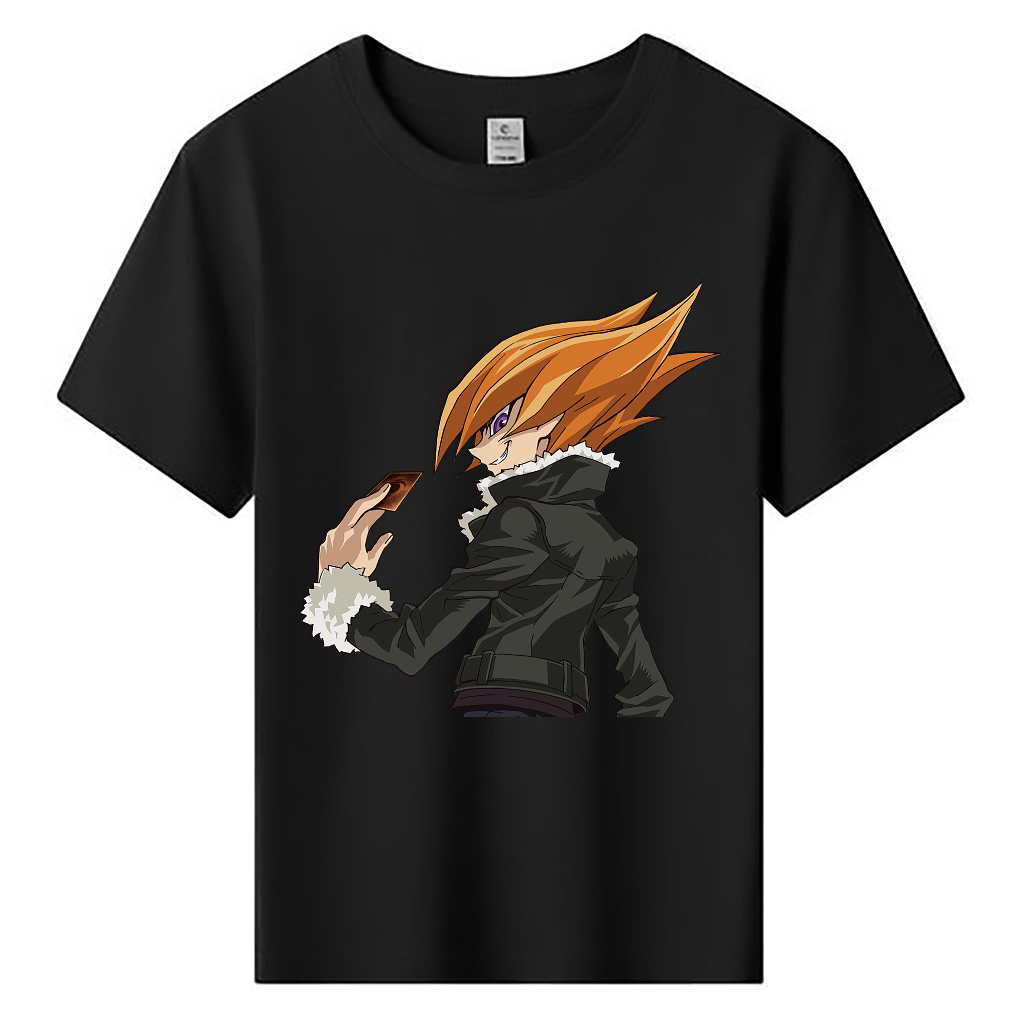 （画像用） 遊☆戯☆王 Yu-Gi-Oh! 綿100％キッズTシャツ（フロントプリント）