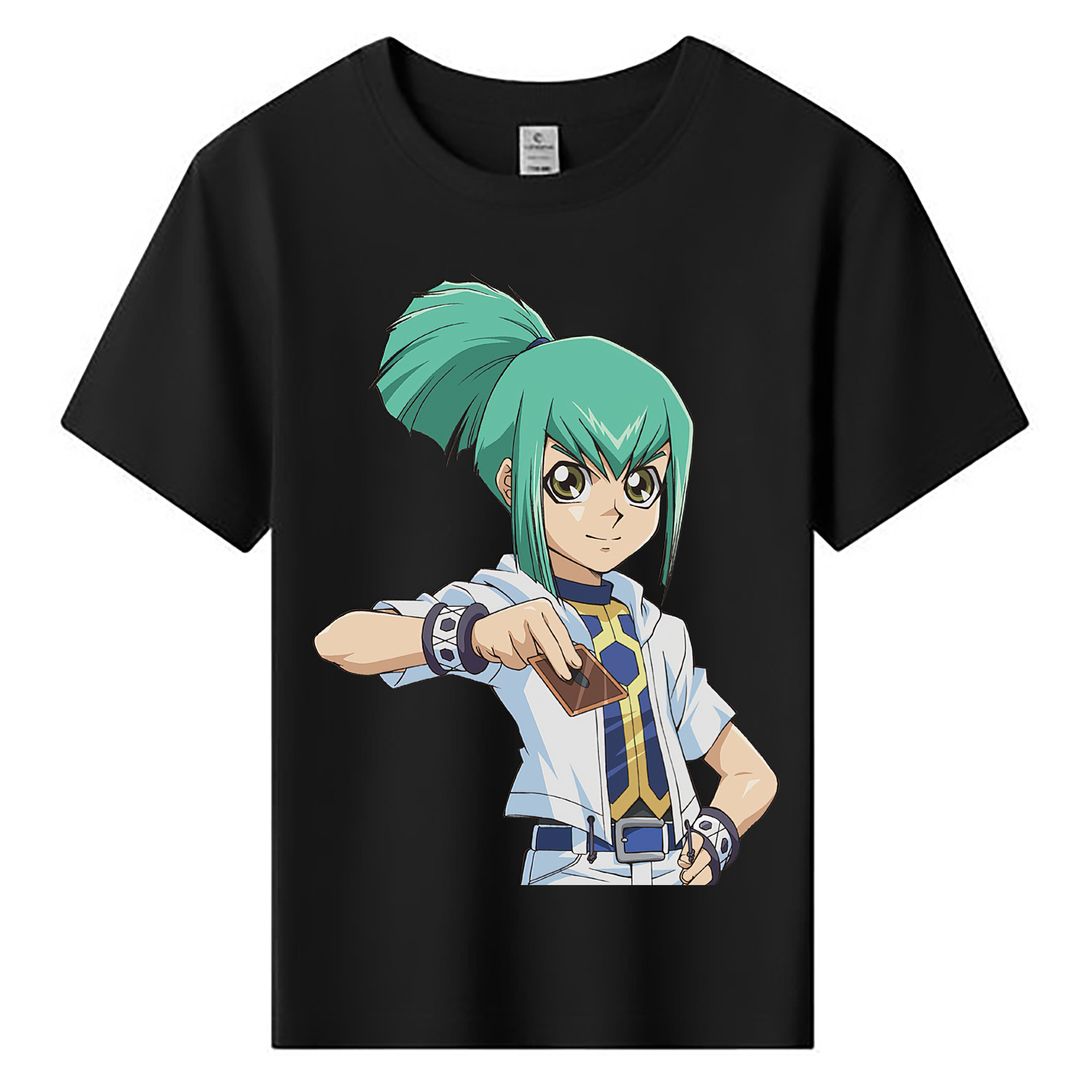 （画像用） 遊☆戯☆王 Yu-Gi-Oh! 綿100％キッズTシャツ（フロントプリント）