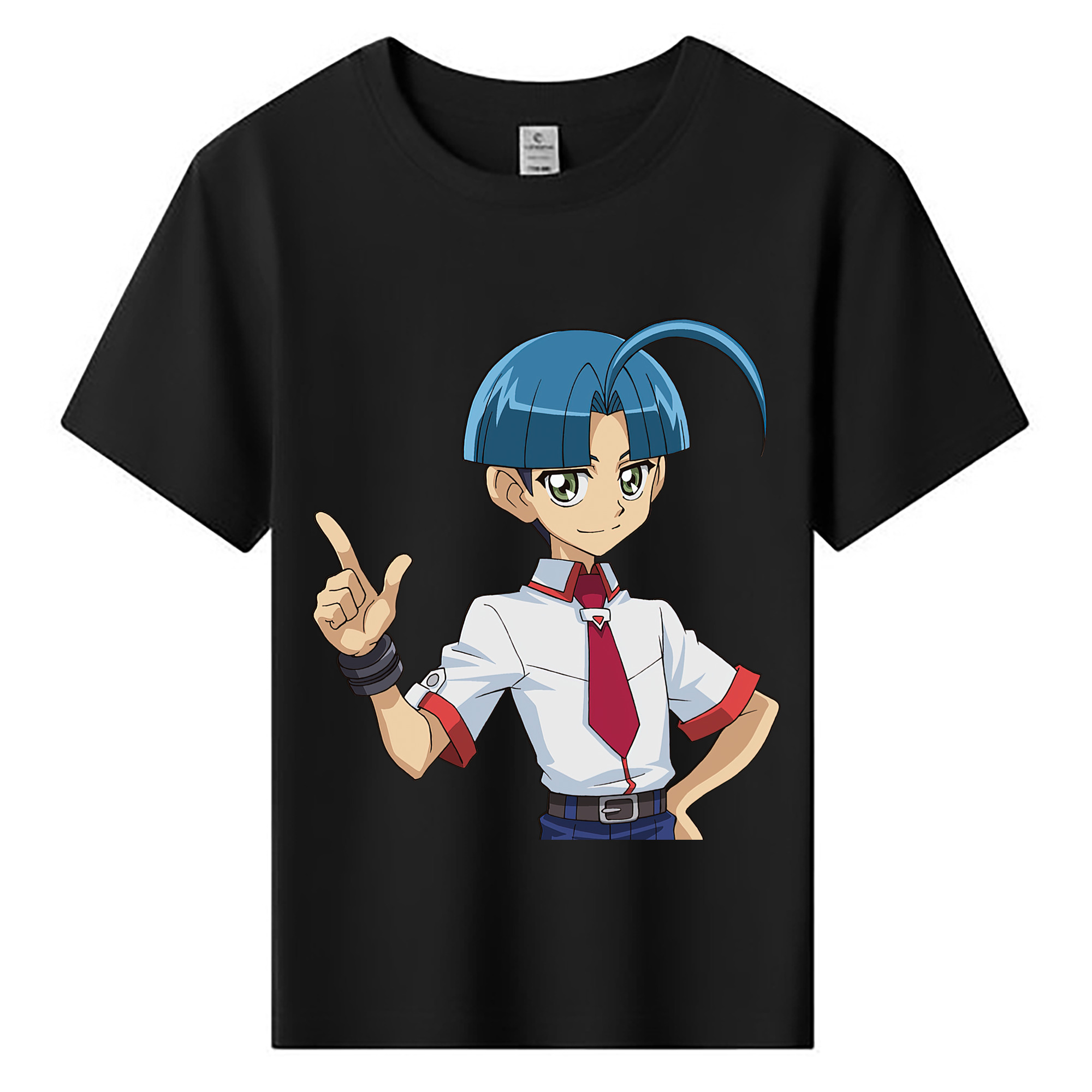 （画像用） 遊☆戯☆王 Yu-Gi-Oh! 綿100％キッズTシャツ（フロントプリント）