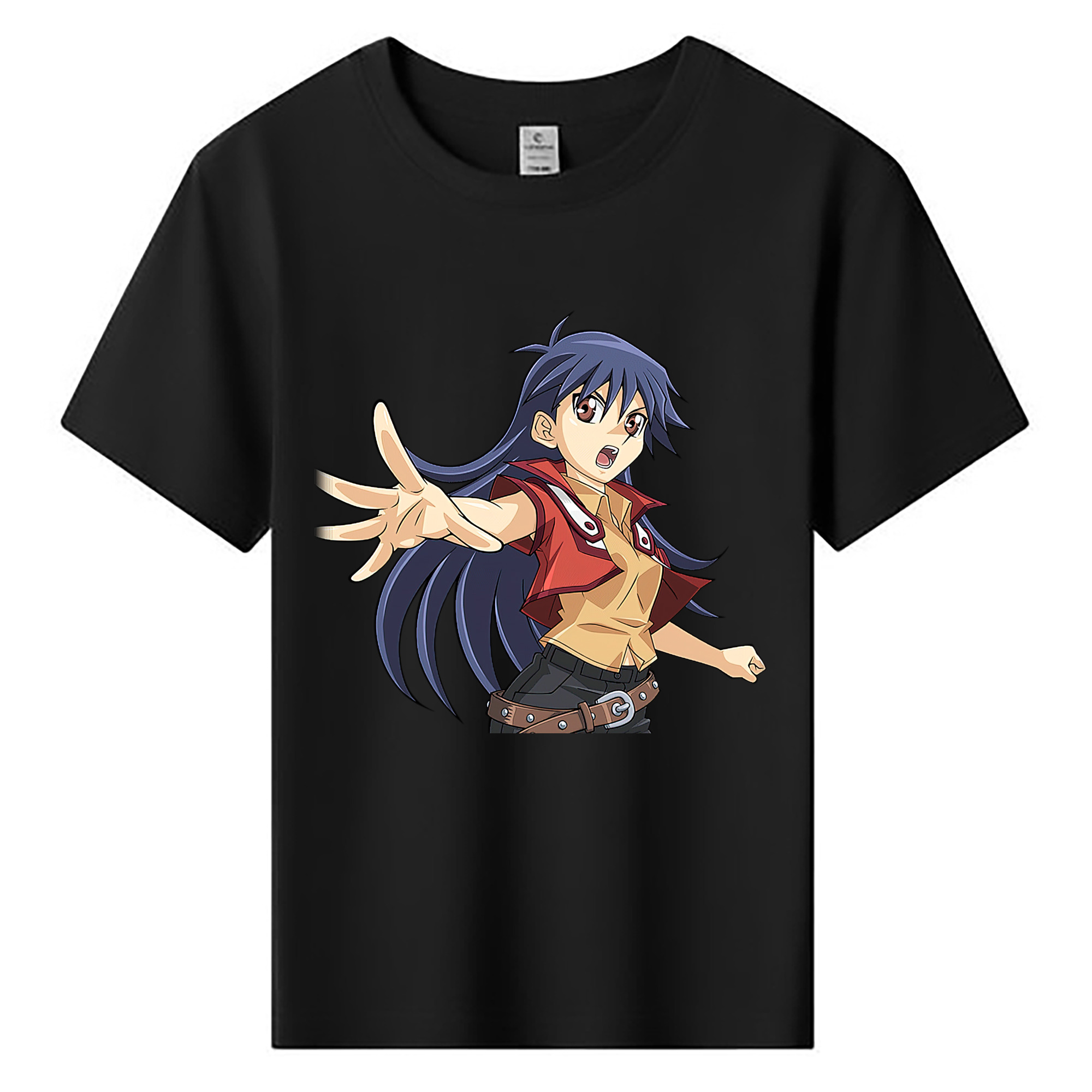 （画像用） 遊☆戯☆王 Yu-Gi-Oh! 綿100％キッズTシャツ（フロントプリント）