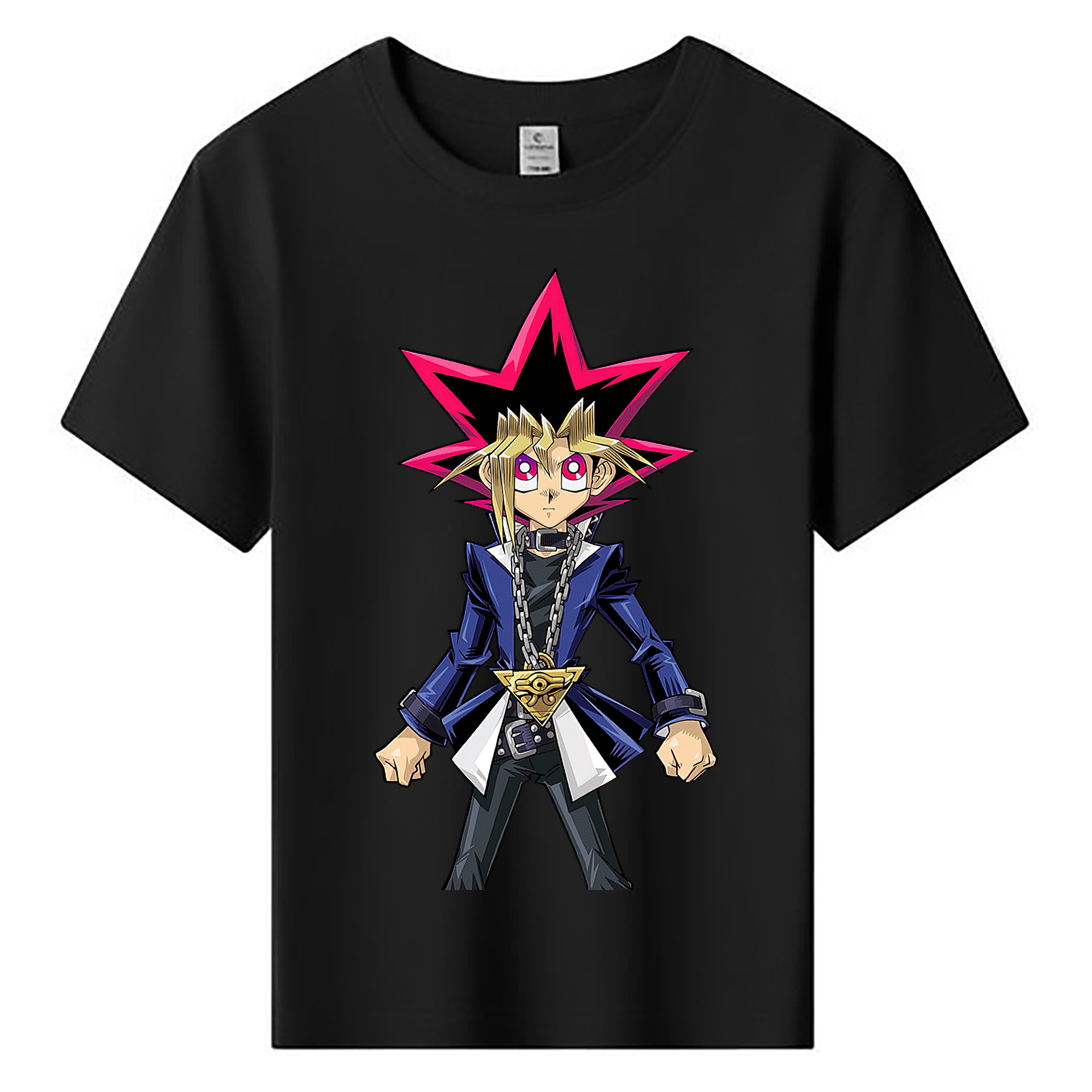 （画像用） 遊☆戯☆王 Yu-Gi-Oh! 綿100％キッズTシャツ（フロントプリント）