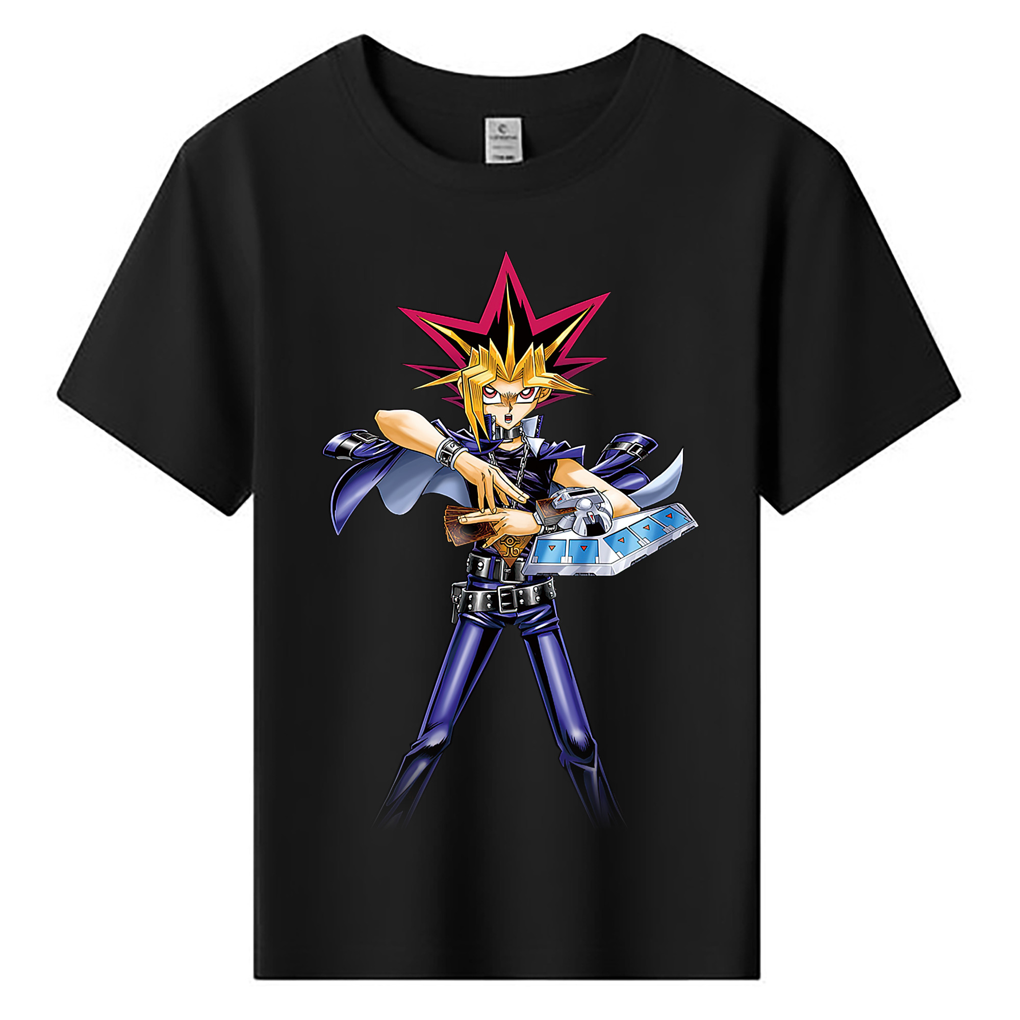 （画像用） 遊☆戯☆王 Yu-Gi-Oh! 綿100％キッズTシャツ（フロントプリント）