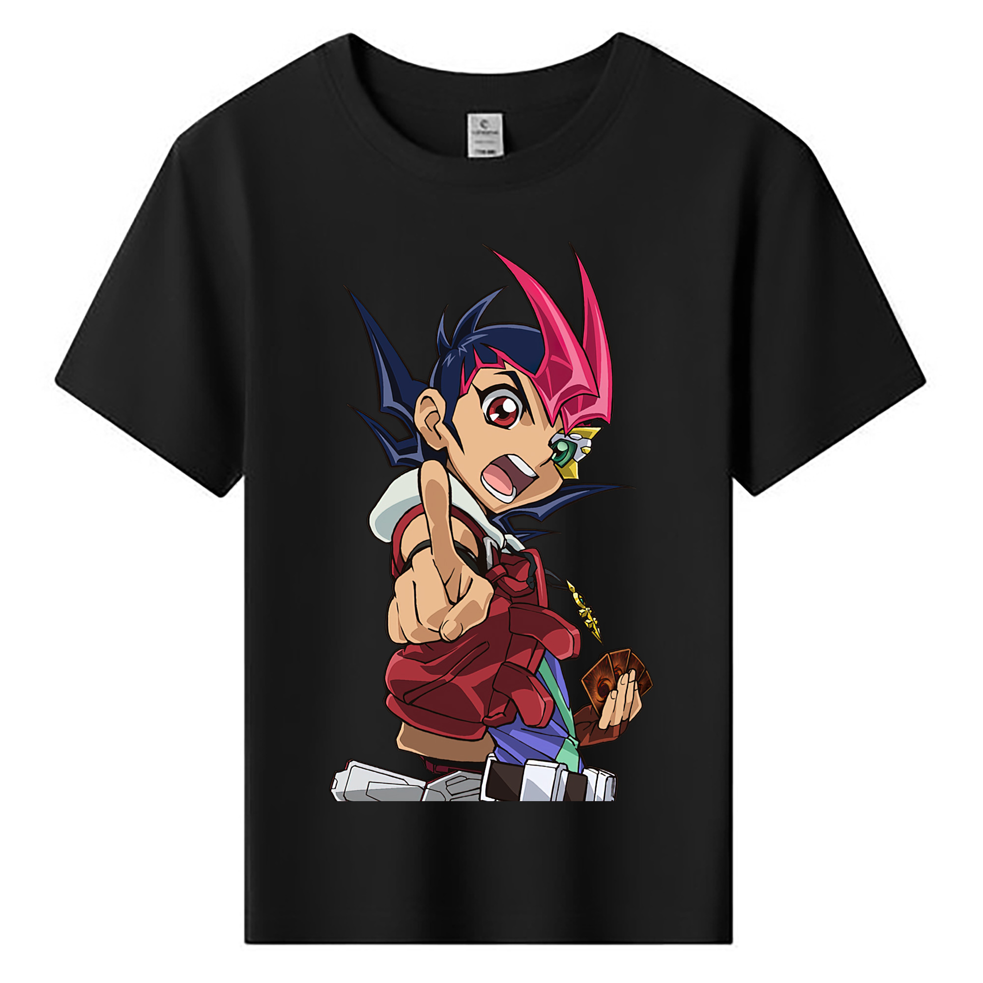 （画像用） 遊☆戯☆王 Yu-Gi-Oh! 綿100％キッズTシャツ（フロントプリント）