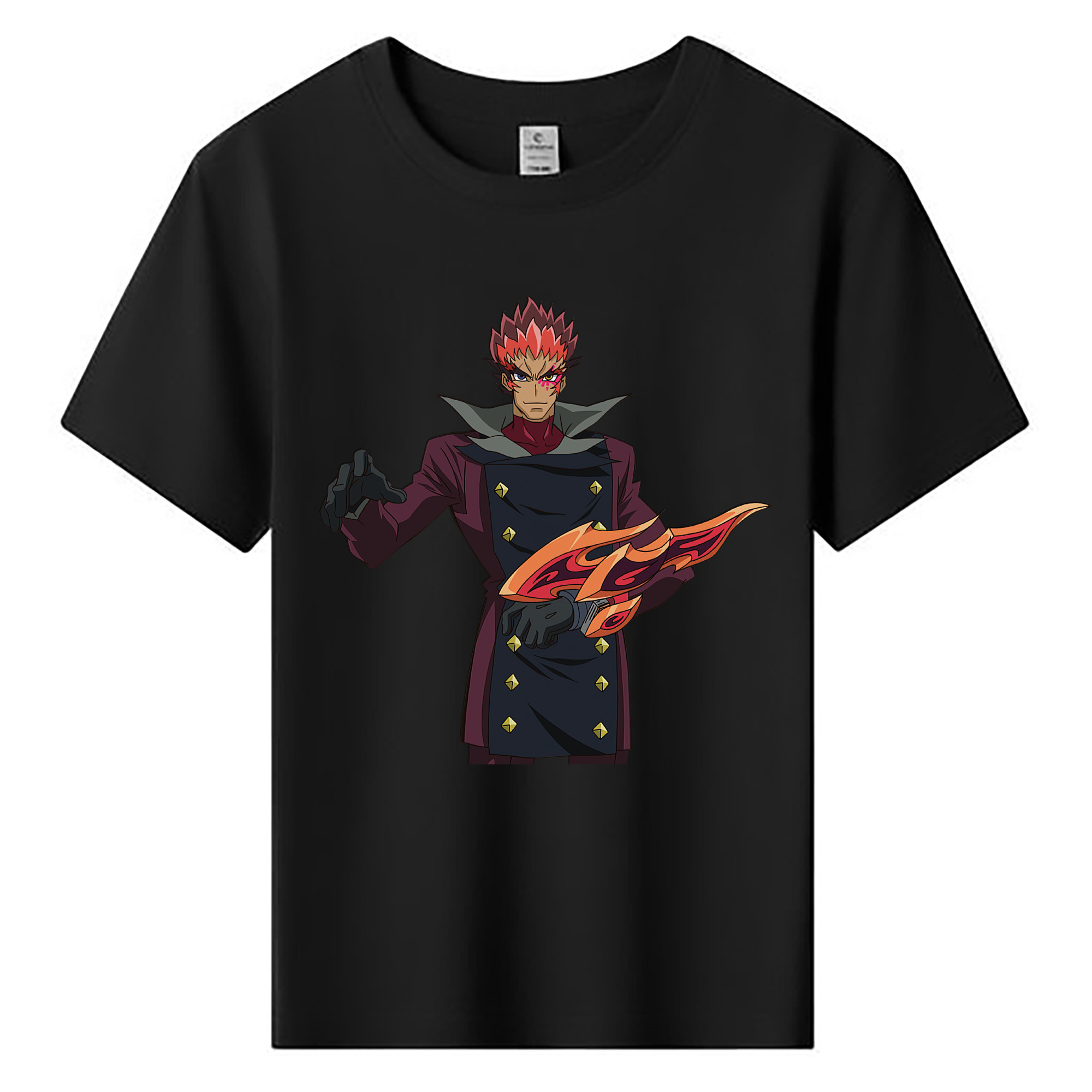 （画像用） 遊☆戯☆王 Yu-Gi-Oh! 綿100％キッズTシャツ（フロントプリント）