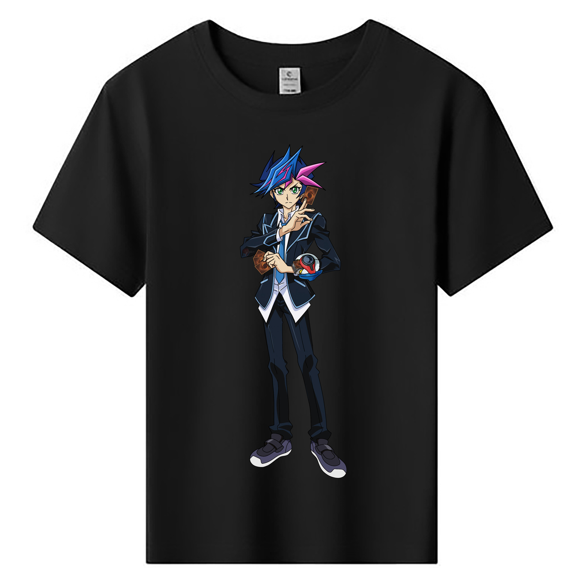 （画像用） 遊☆戯☆王 Yu-Gi-Oh! 綿100％キッズTシャツ（フロントプリント）