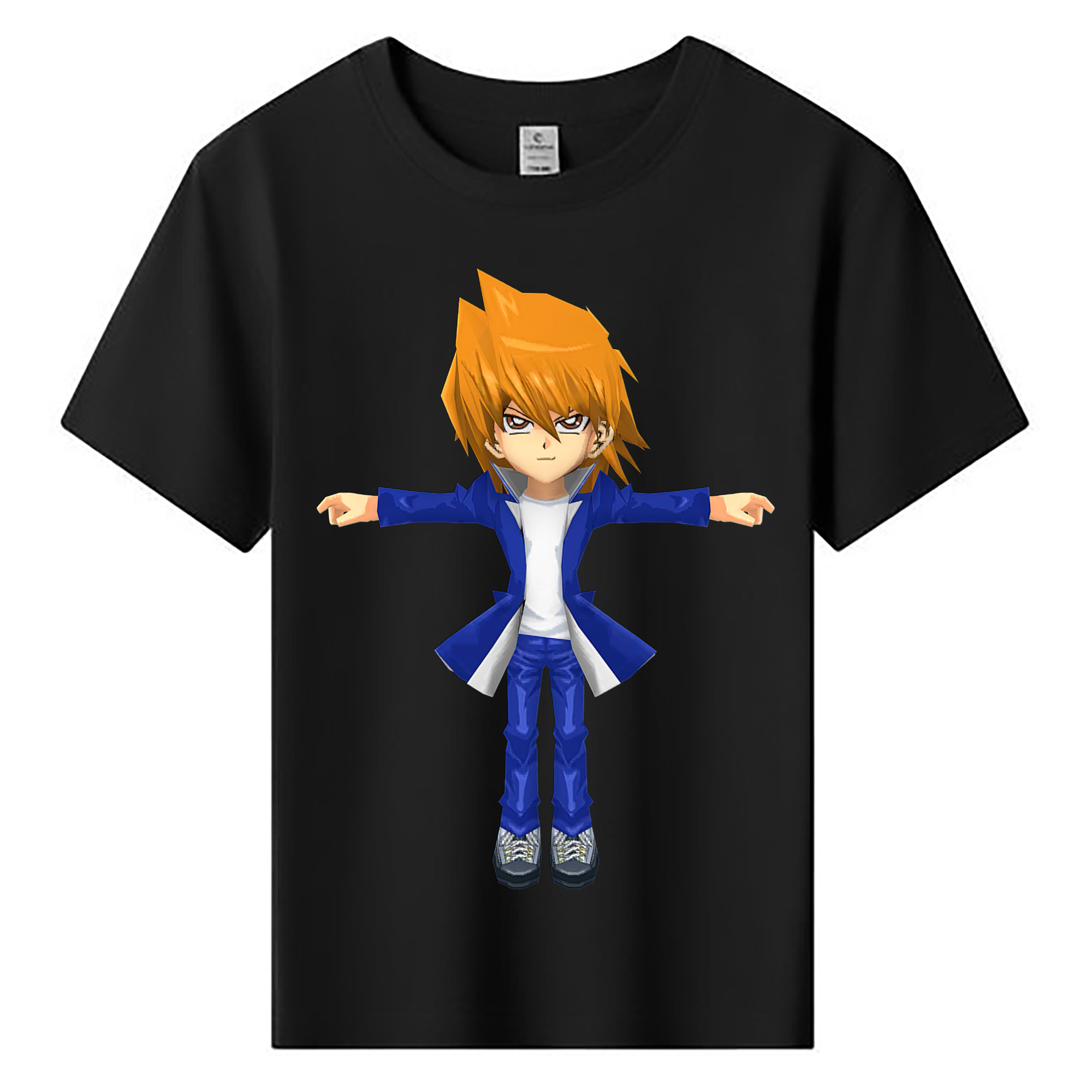 （画像用） 遊☆戯☆王 Yu-Gi-Oh! 綿100％キッズTシャツ（フロントプリント）