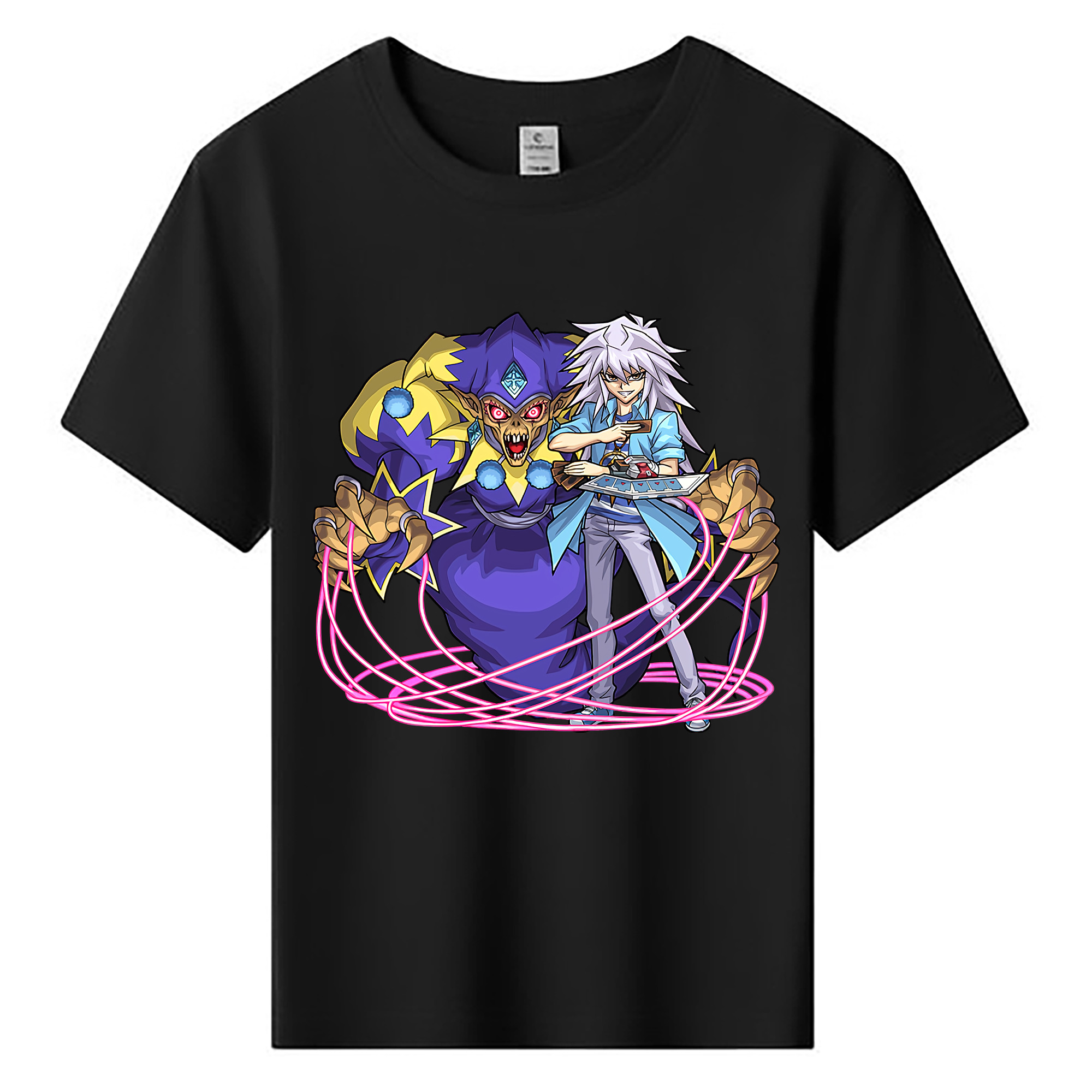 （画像用） 遊☆戯☆王 Yu-Gi-Oh! 綿100％キッズTシャツ（フロントプリント）