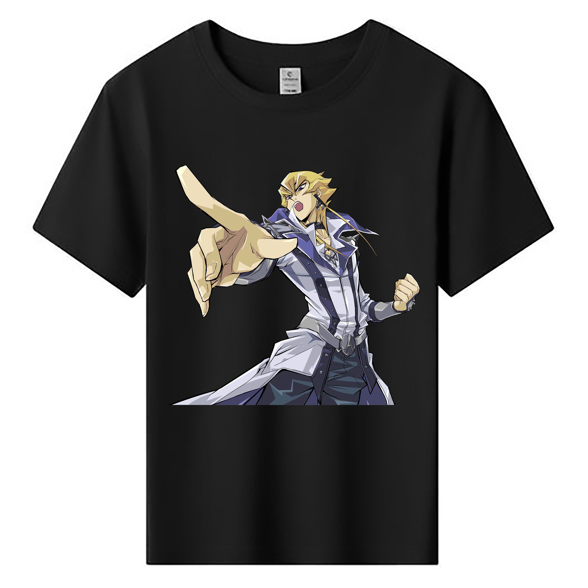 （画像用） 遊☆戯☆王 Yu-Gi-Oh! 綿100％キッズTシャツ（フロントプリント）