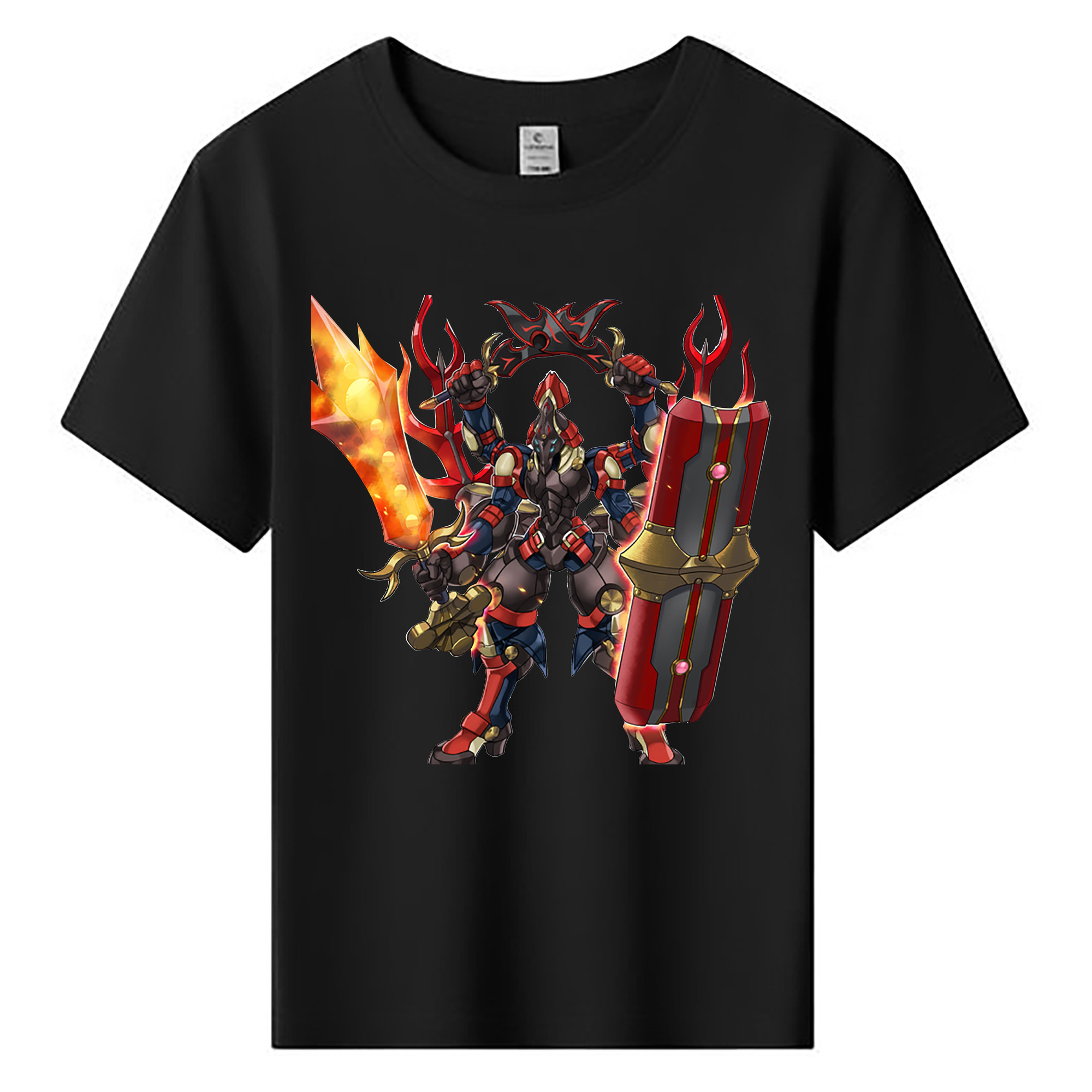 （画像用） 遊☆戯☆王 Yu-Gi-Oh! 綿100％キッズTシャツ（フロントプリント）