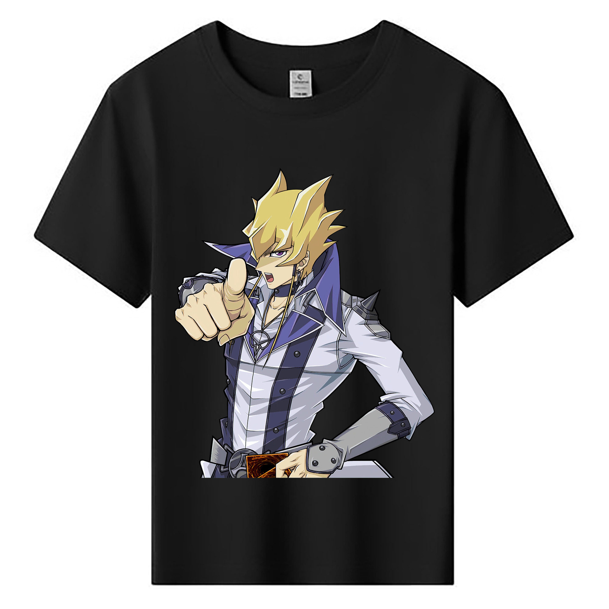 （画像用） 遊☆戯☆王 Yu-Gi-Oh! 綿100％キッズTシャツ（フロントプリント）
