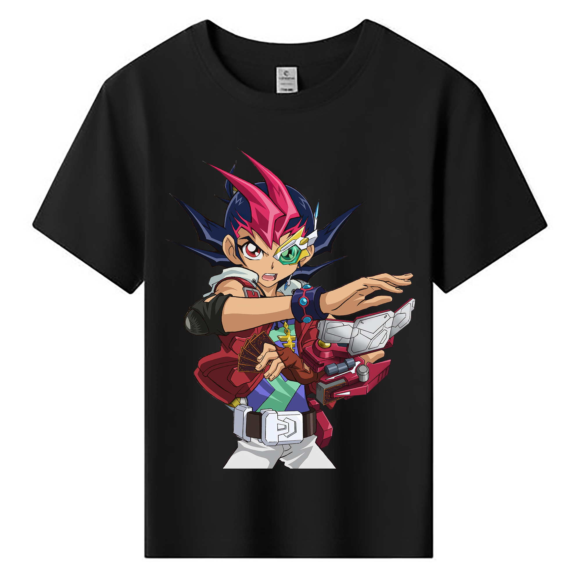 （画像用） 遊☆戯☆王 Yu-Gi-Oh! 綿100％キッズTシャツ（フロントプリント）