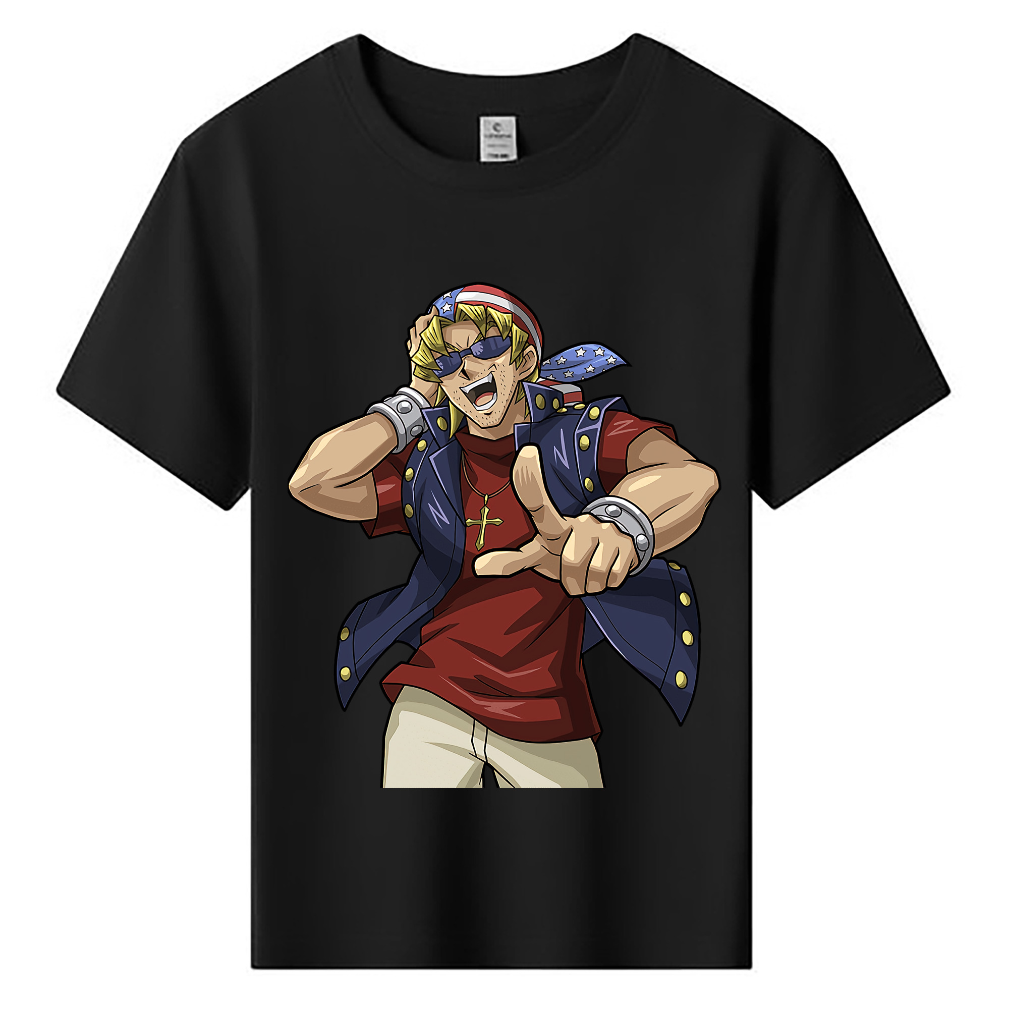 （画像用） 遊☆戯☆王 Yu-Gi-Oh! 綿100％キッズTシャツ（フロントプリント）