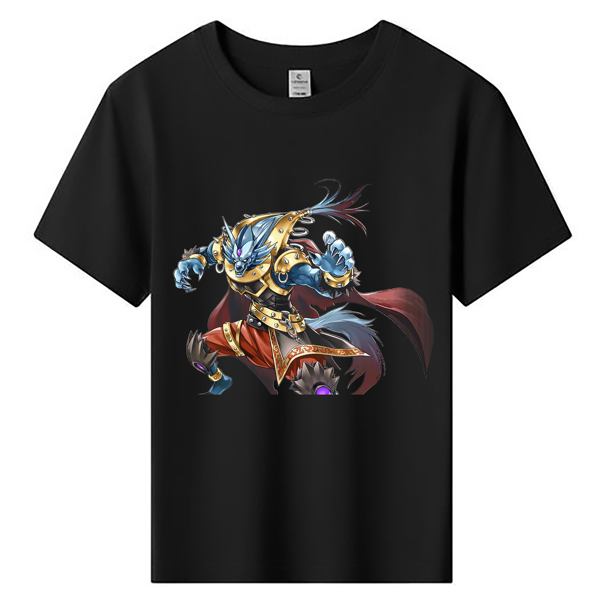 （画像用） 遊☆戯☆王 Yu-Gi-Oh! 綿100％キッズTシャツ（フロントプリント）