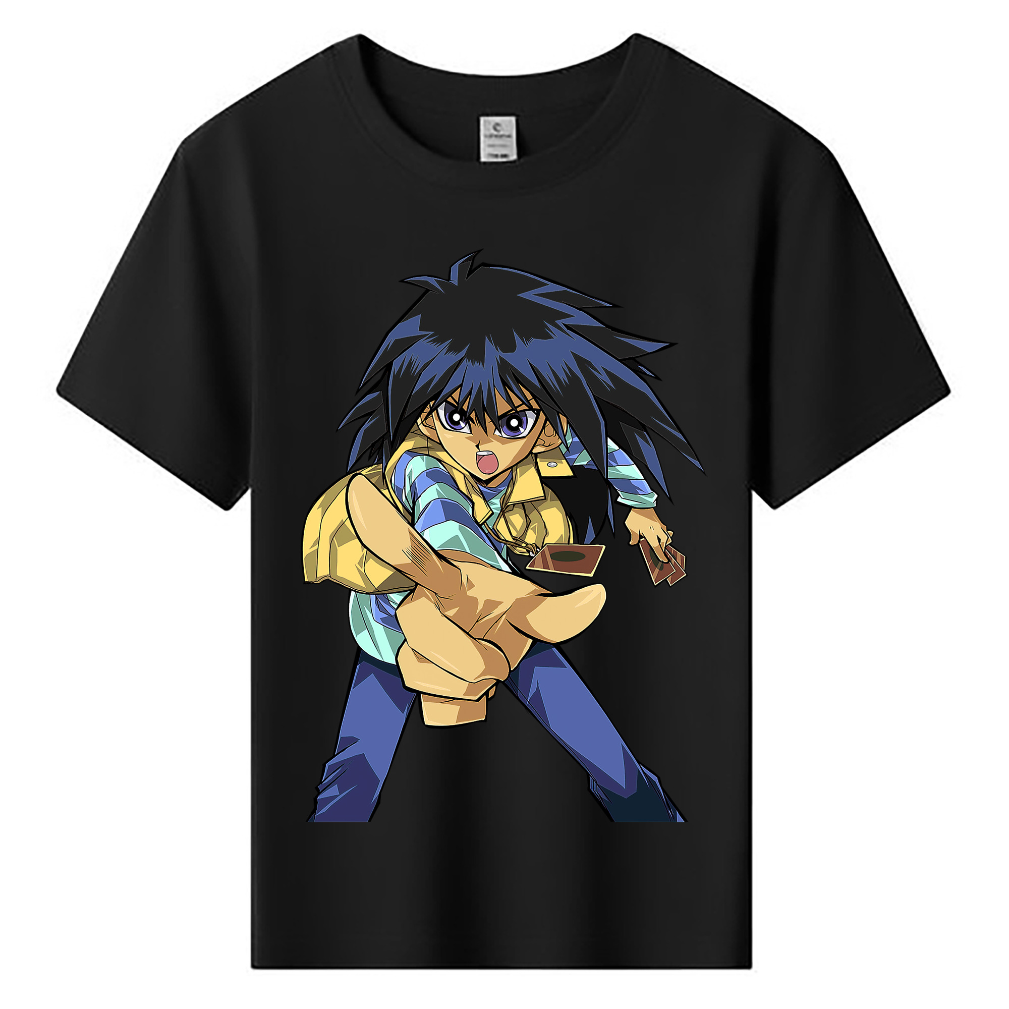 （画像用） 遊☆戯☆王 Yu-Gi-Oh! 綿100％キッズTシャツ（フロントプリント）