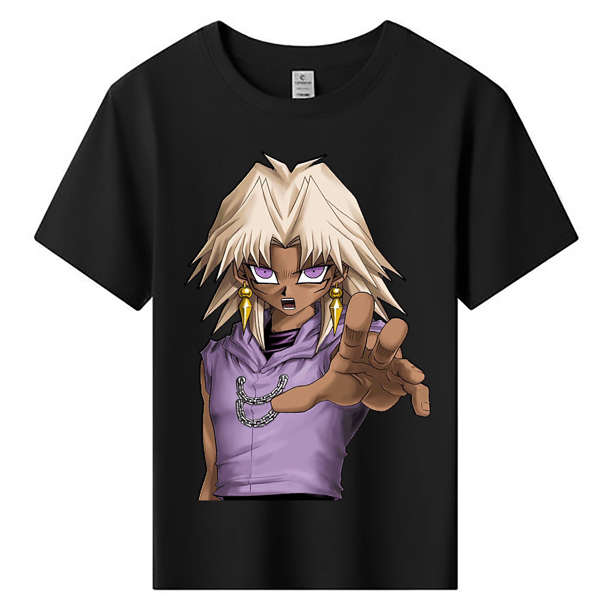 （画像用） 遊☆戯☆王 Yu-Gi-Oh! 綿100％キッズTシャツ（フロントプリント）