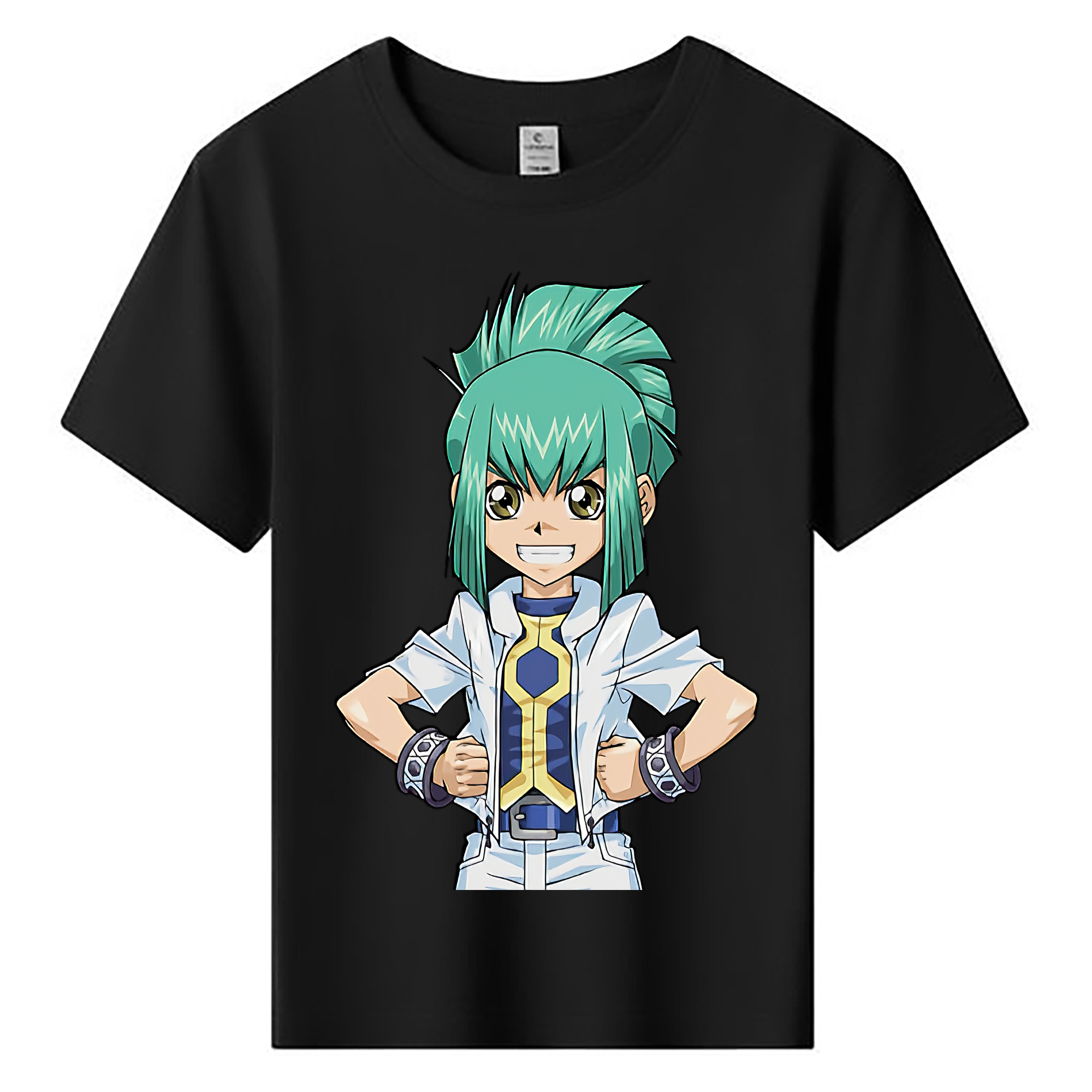（画像用） 遊☆戯☆王 Yu-Gi-Oh! 綿100％キッズTシャツ（フロントプリント）