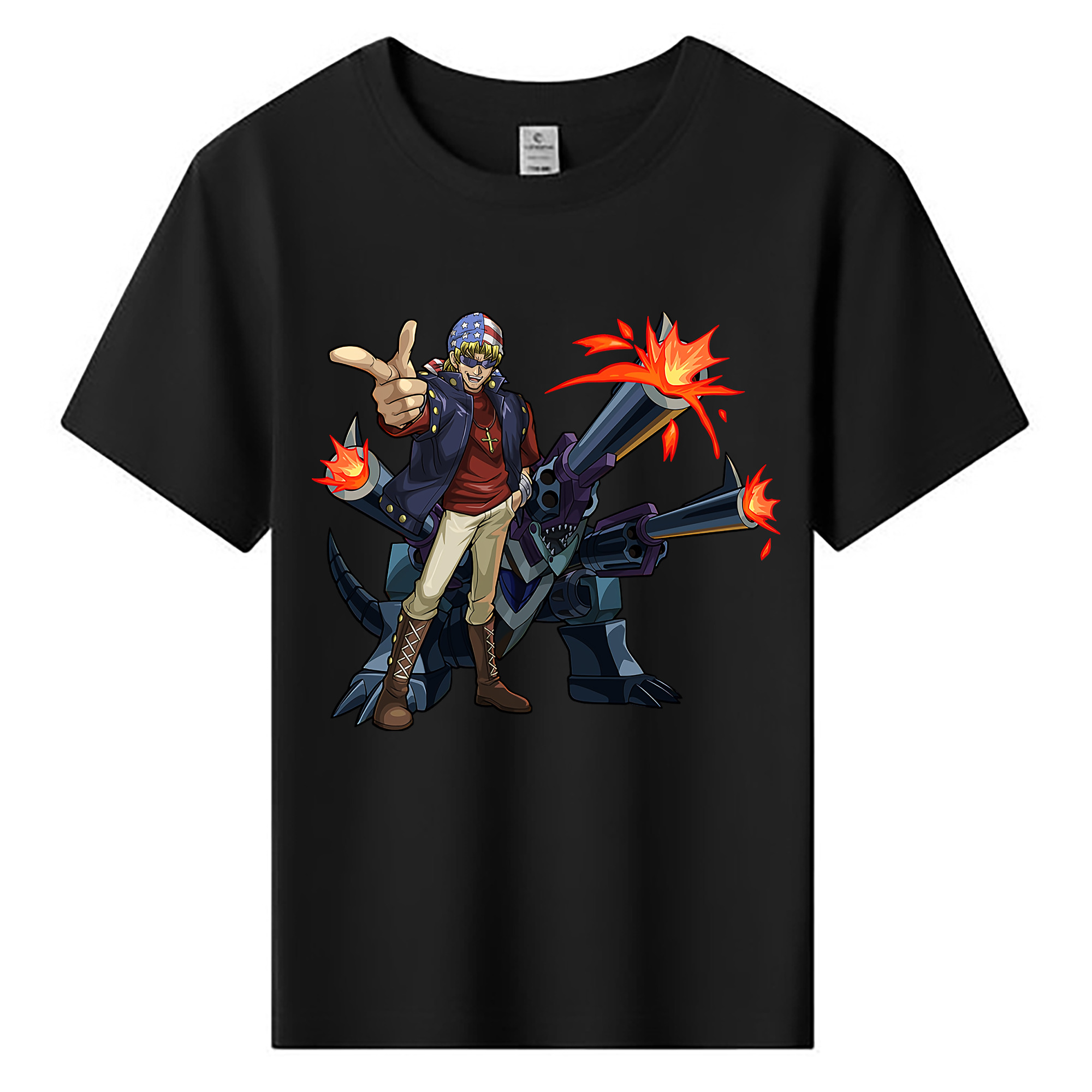 （画像用） 遊☆戯☆王 Yu-Gi-Oh! 綿100％キッズTシャツ（フロントプリント）