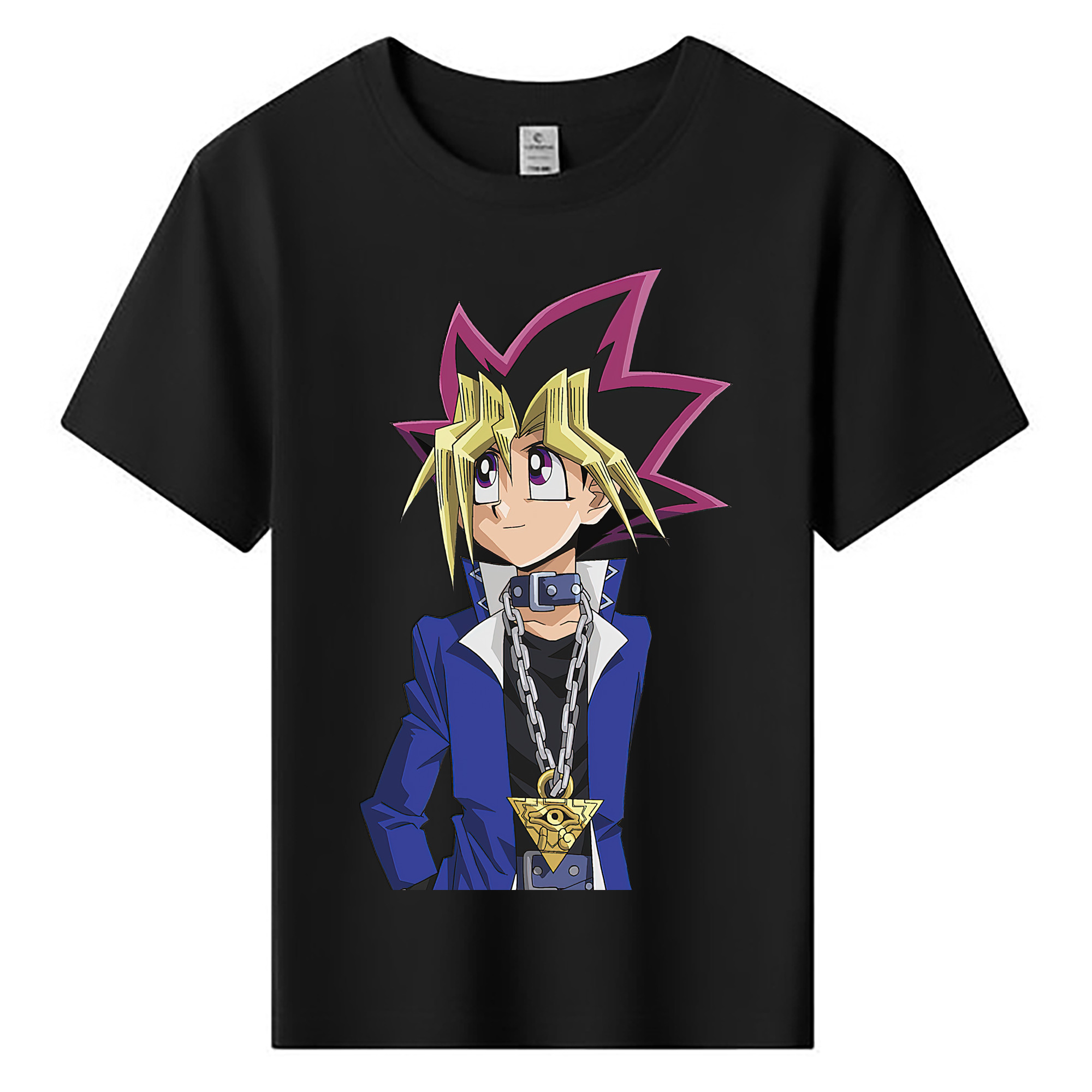 （画像用） 遊☆戯☆王 Yu-Gi-Oh! 綿100％キッズTシャツ（フロントプリント）