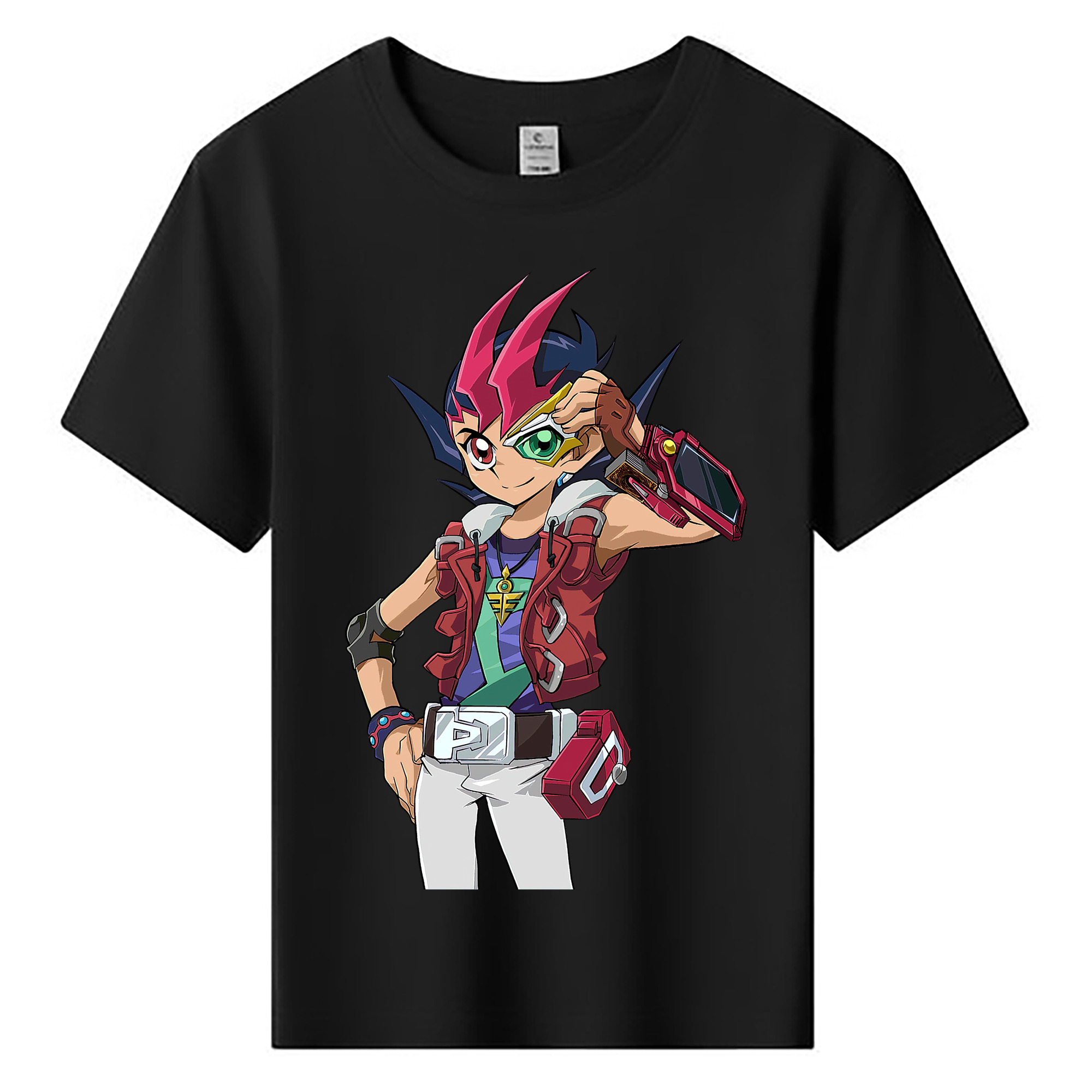 （画像用） 遊☆戯☆王 Yu-Gi-Oh! 綿100％キッズTシャツ（フロントプリント）