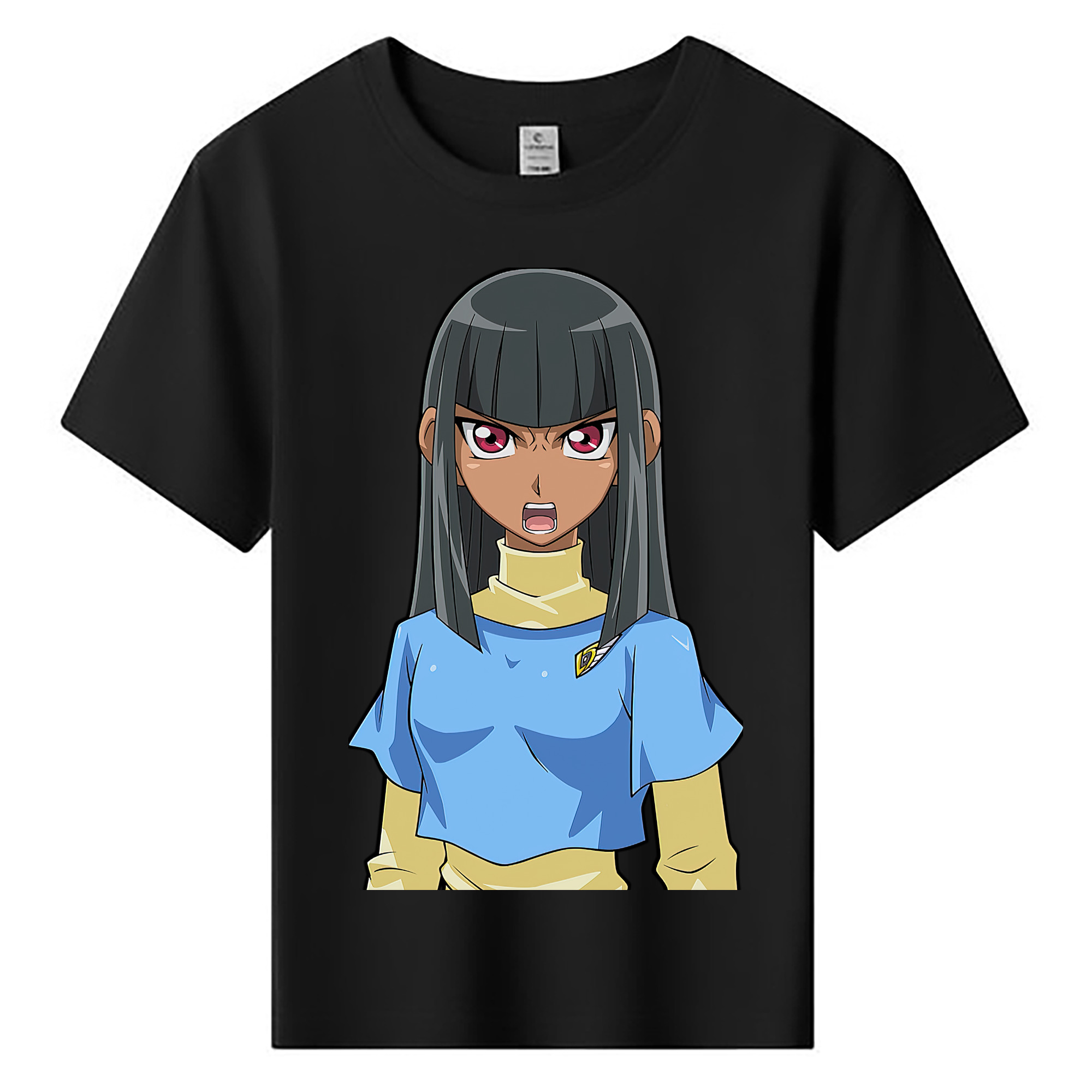 （画像用） 遊☆戯☆王 Yu-Gi-Oh! 綿100％キッズTシャツ（フロントプリント）